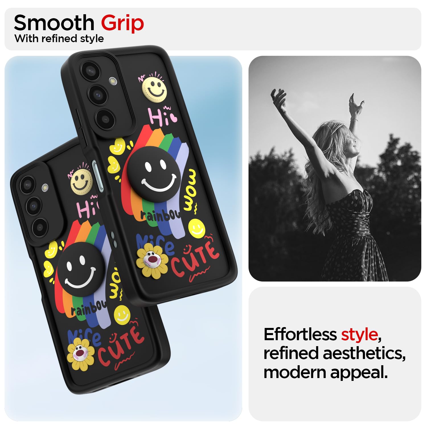 Black Soft Silicone mobile back cover for Samsung M35 5G – Pikkme – photo 2