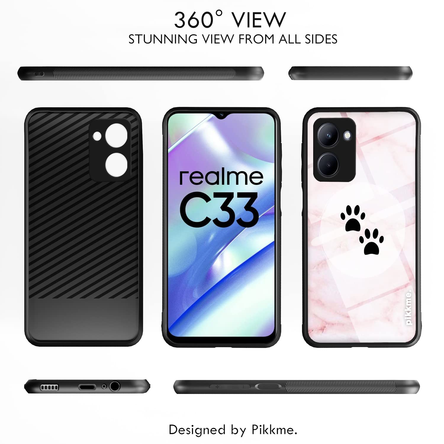 Hybrid Mobile back cover for Realme C33 – Pikkme – photo 2