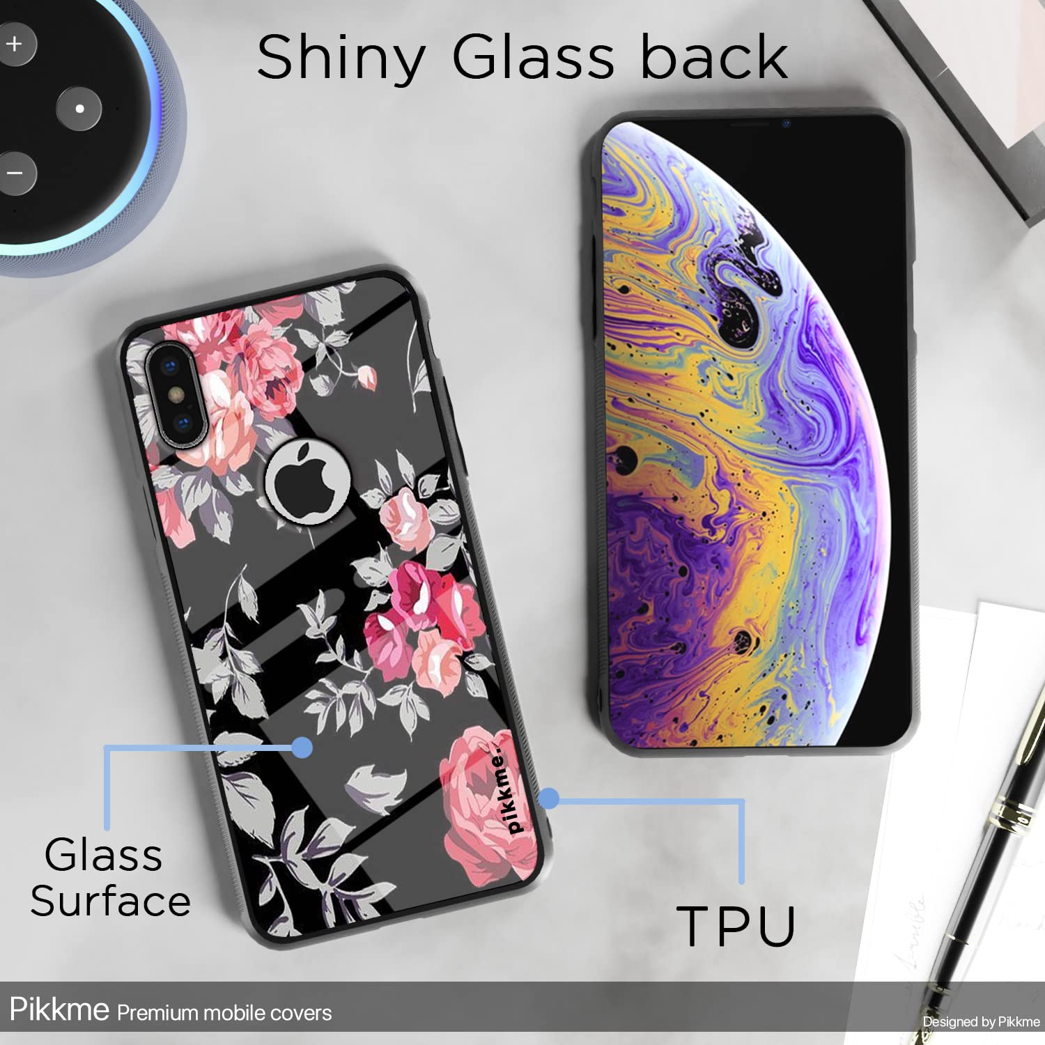 Flower Phone cover for iPhone X/XS – Pikkme – photo 3