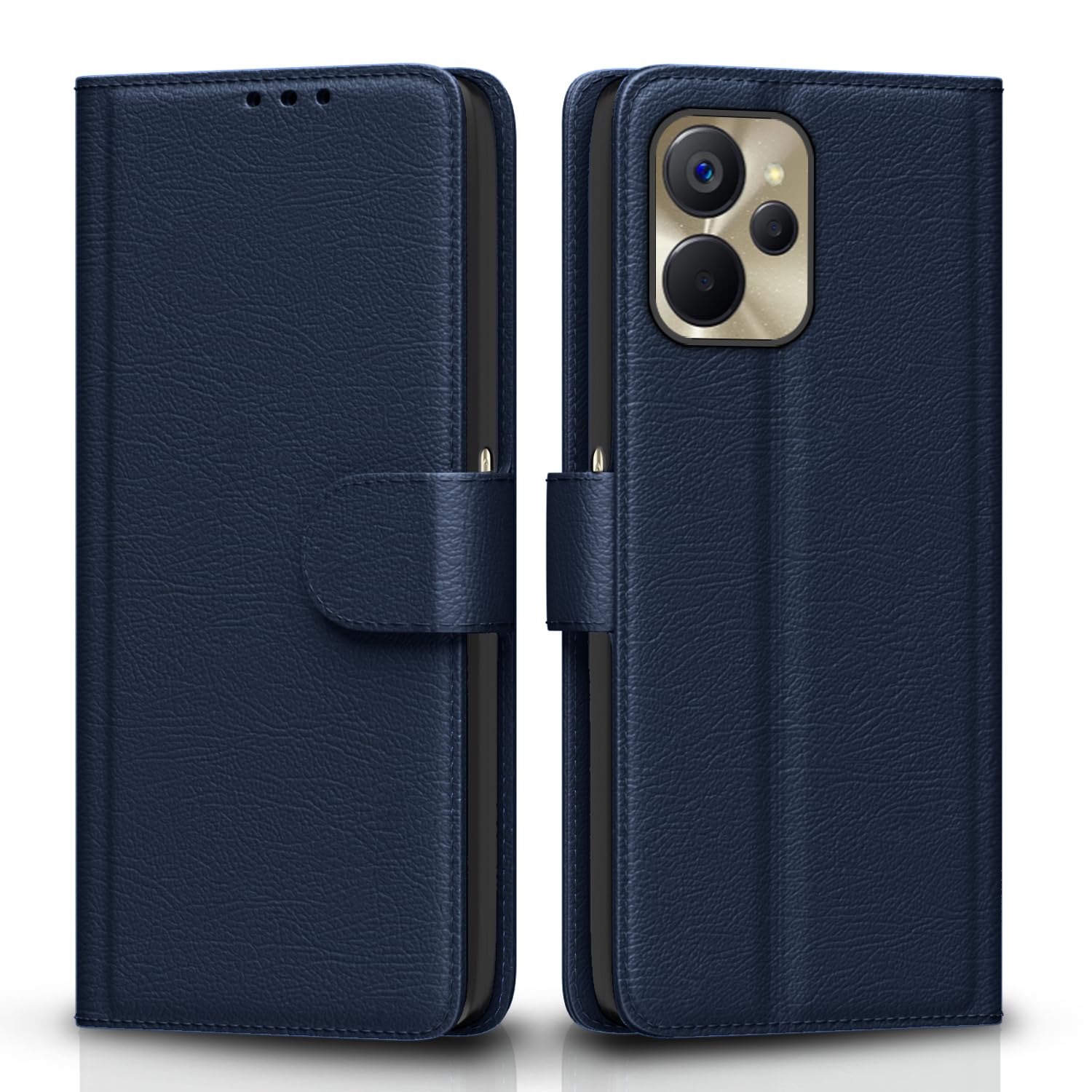 Pikkme Realme 9i blue wallet flip cover