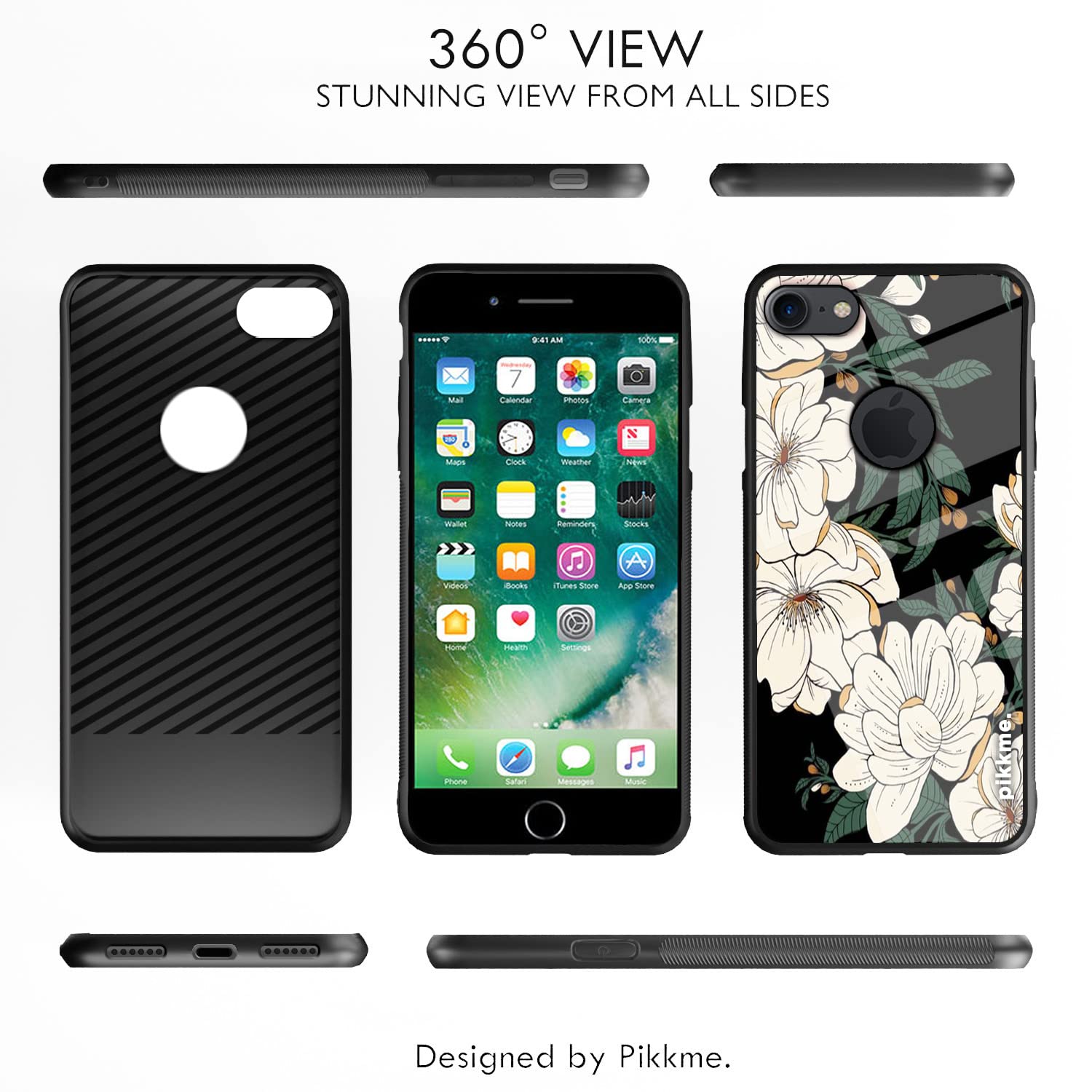 Pikkme iPhone 7/8 Flower mobile back cover – photo 2