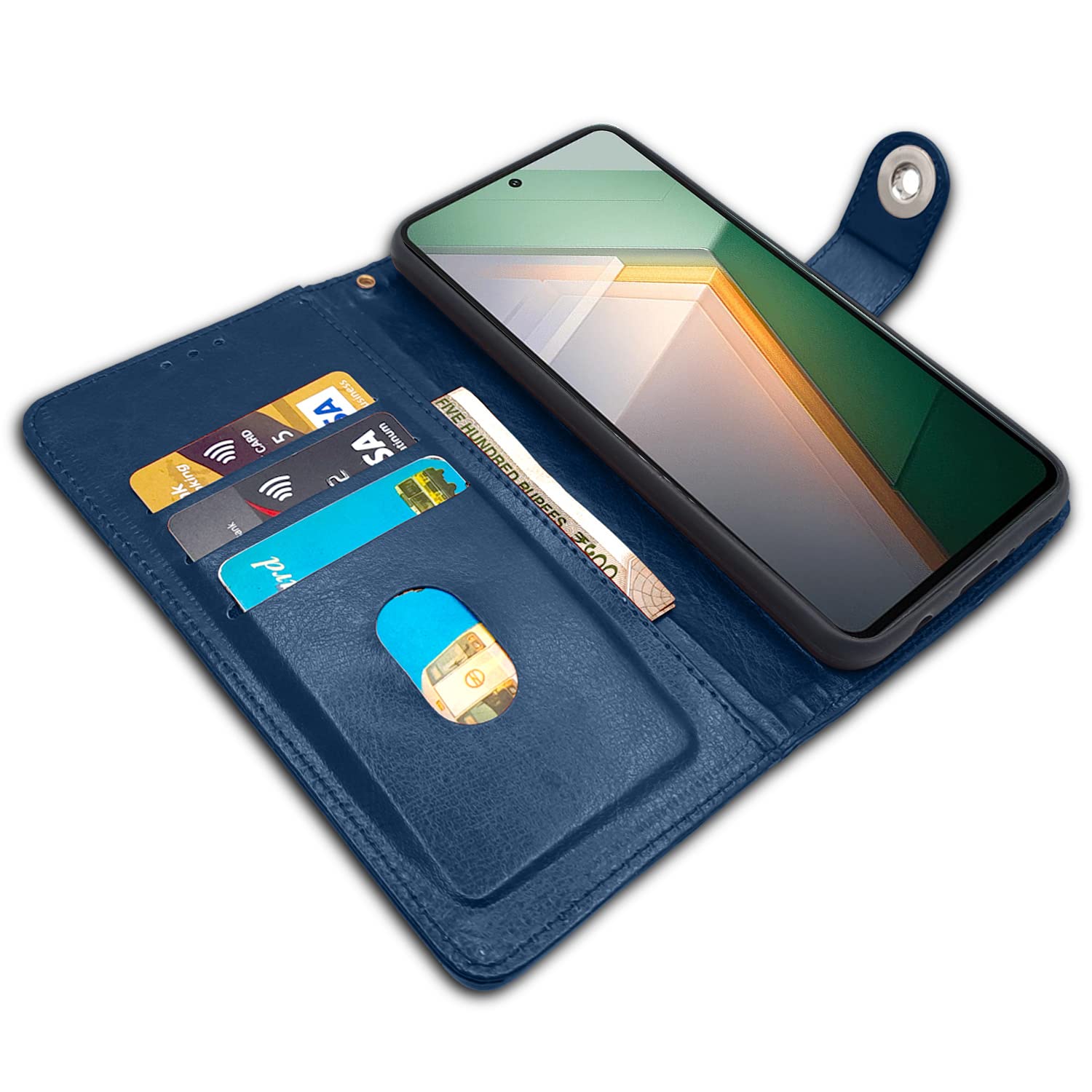 Pikkme iQOO 11 5G blue flip cover – photo 3