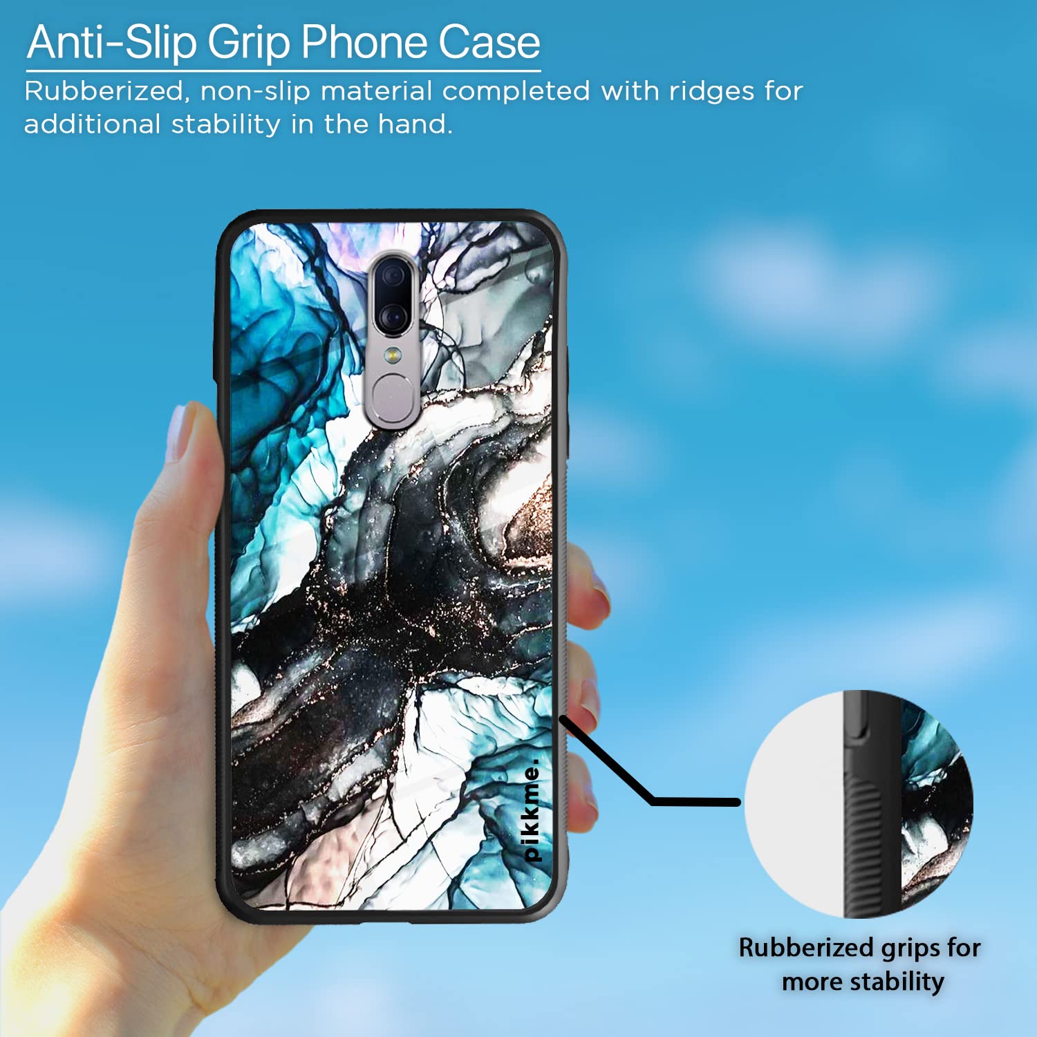 Oppo F11 Hybrid phone cover by Pikkme – photo 5