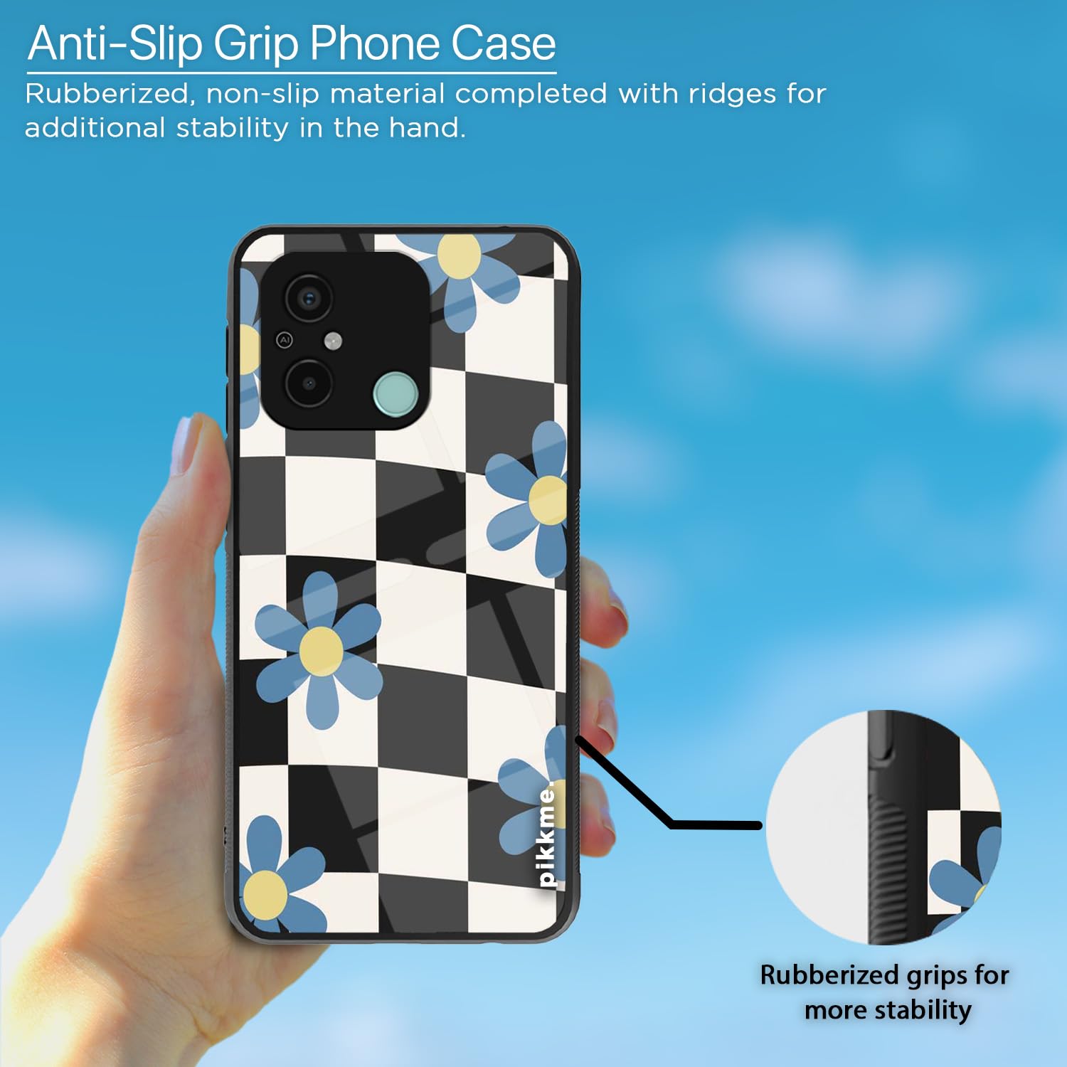 Pikkme Redmi 12C/Poco C55 Flower mobile back cover – photo 5