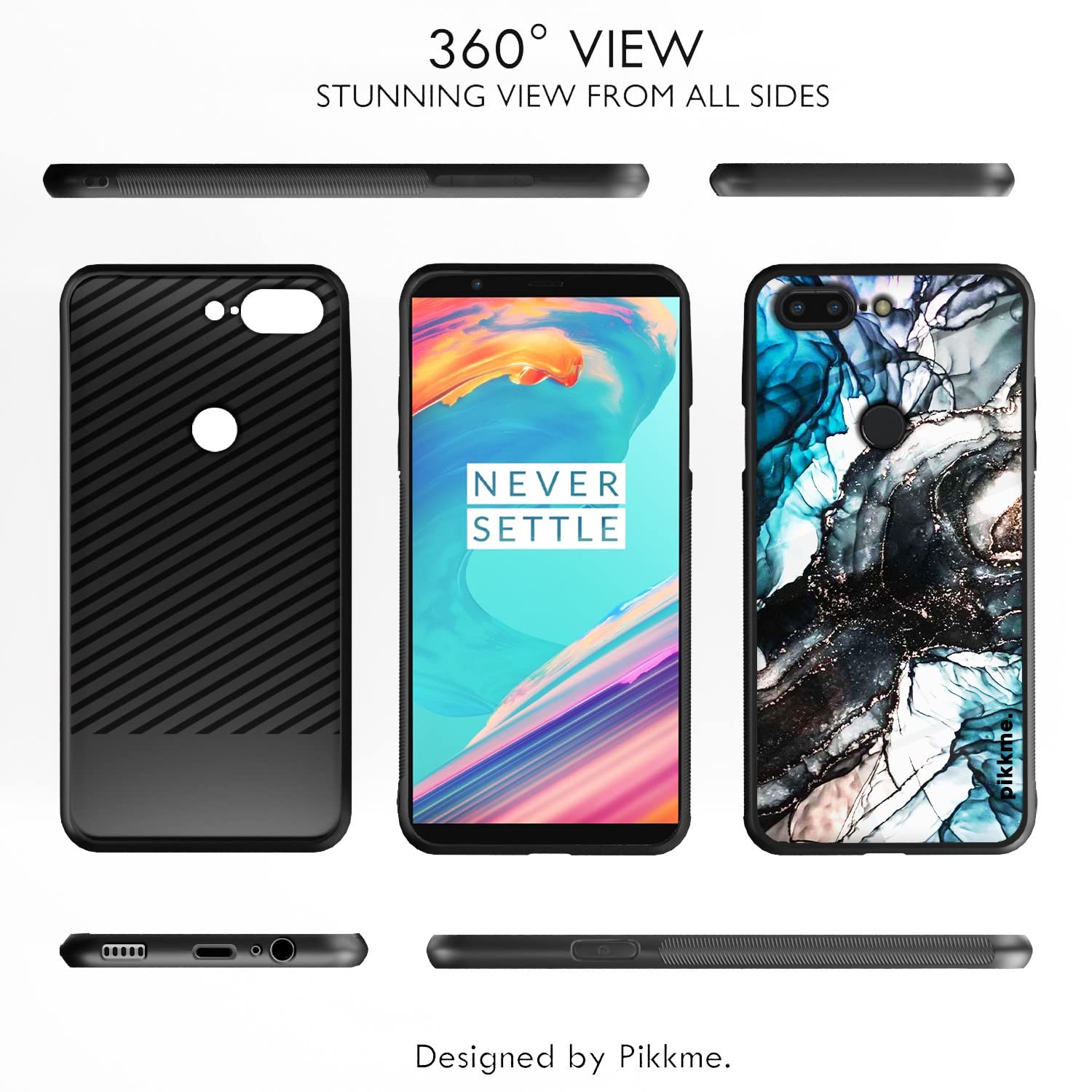 OnePlus 5T Hybrid mobile back cover by Pikkme – photo 2