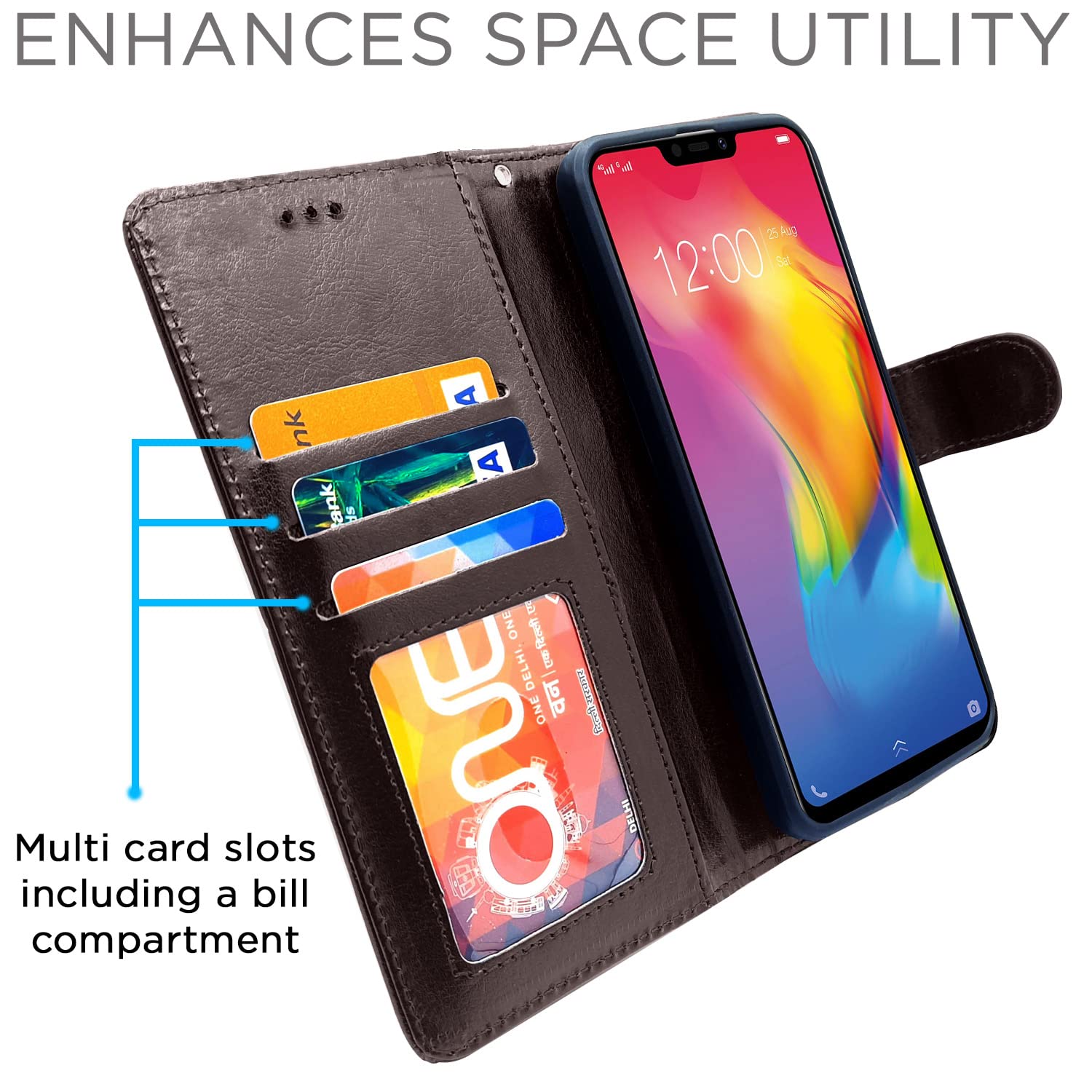 Coffee mobile flip cover for Vivo Y83 Pro – Pikkme – photo 3