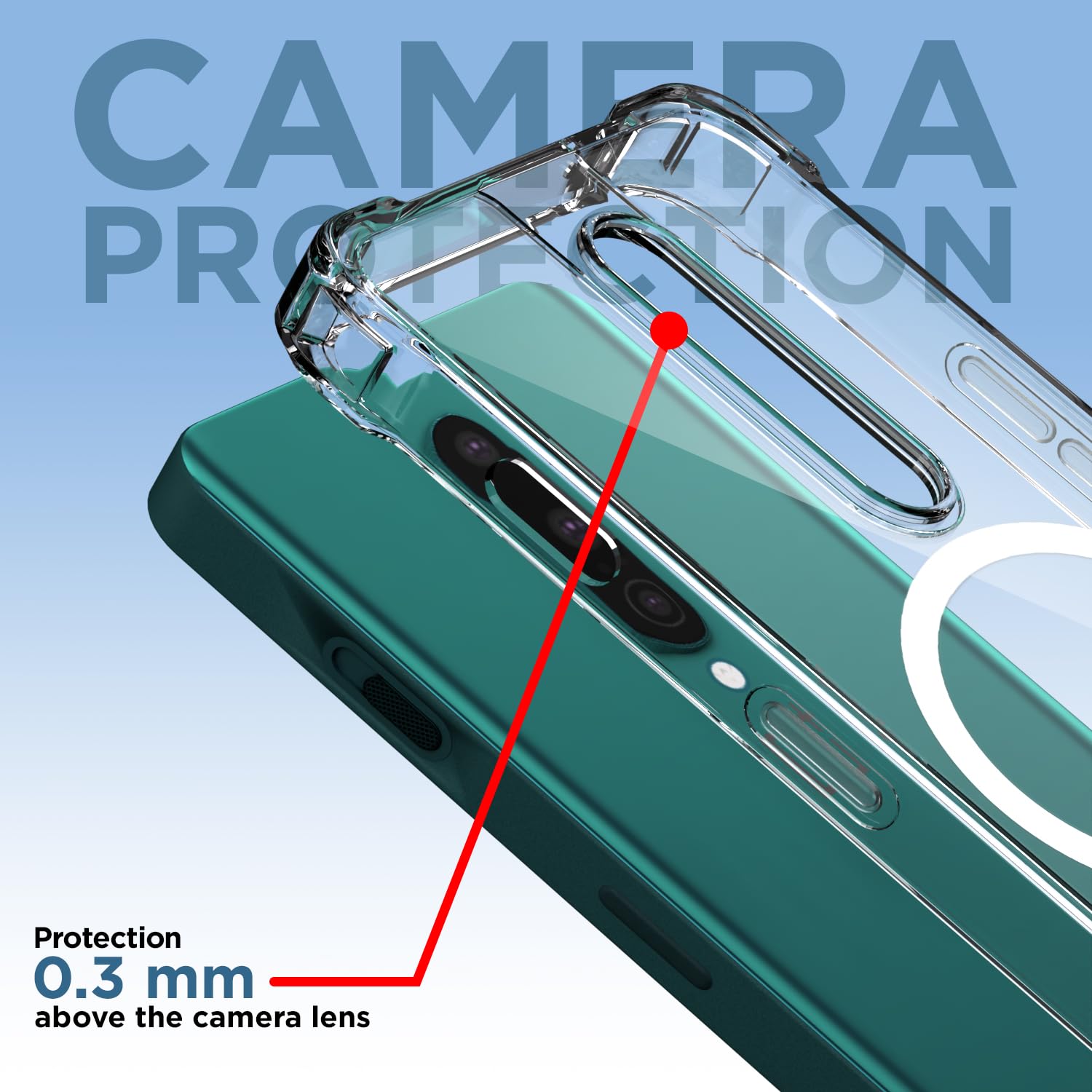 Pikkme transparent mag-safe mobile cover for OnePlus 8 – photo 5
