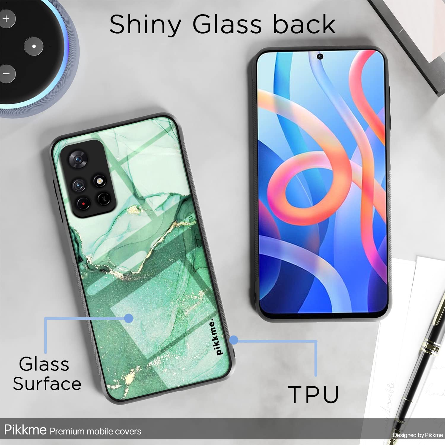 Pikkme Redmi Note 11T/Poco M4 Pro 5G Hybrid mobile cover – photo 3
