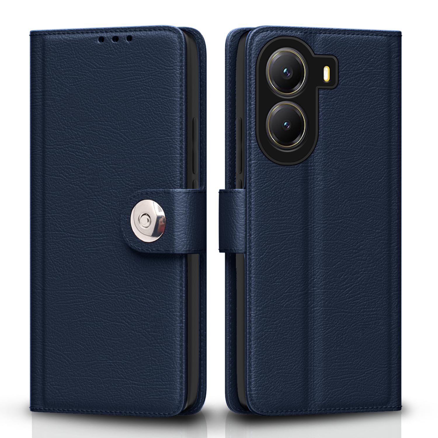 Pikkme blue flip case for POCO X7 Pro 5G