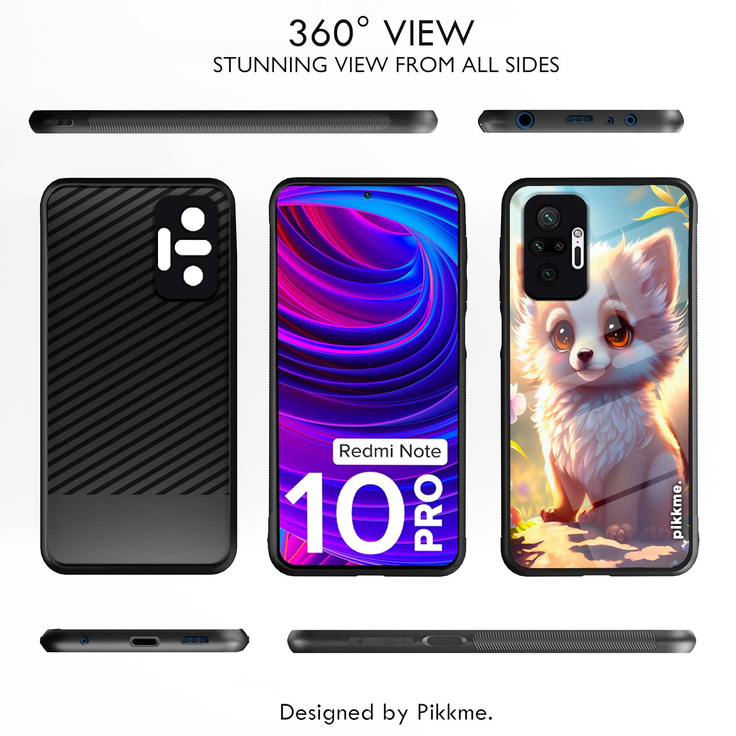Redmi Note 10 Pro/Note 10 Pro Max Hybrid mobile cover by Pikkme – photo 2