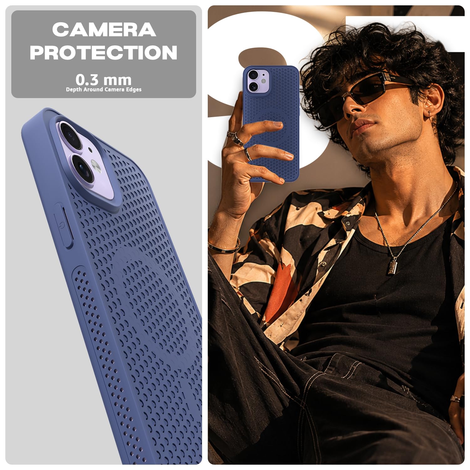 Pikkme blue mobile cover for iPhone 12/12 Pro – photo 6