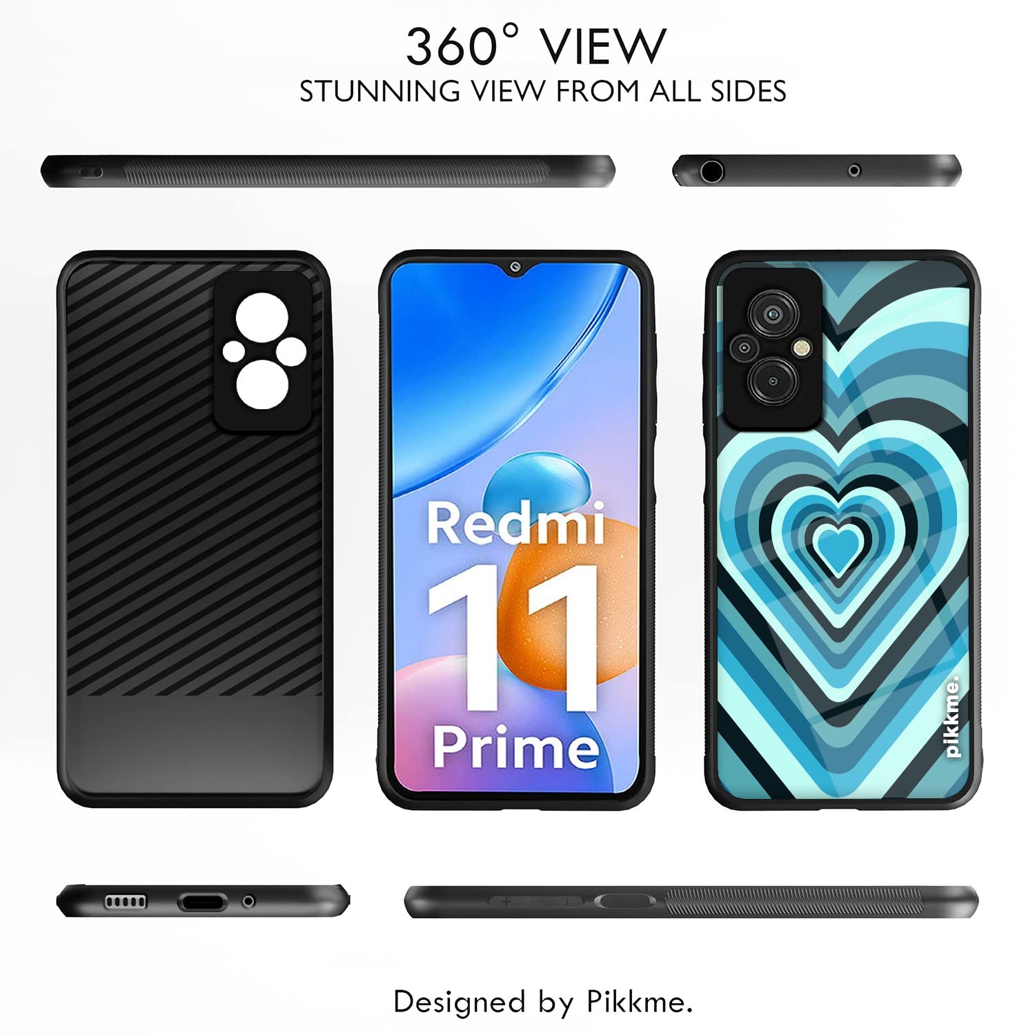 Redmi 11 Prime 4G back cover by Pikkme – photo 2