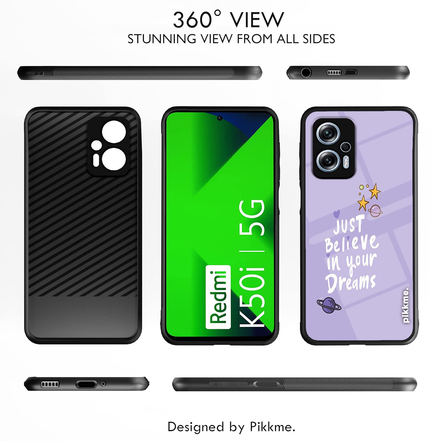 Redmi K50i 5G phone cover by Pikkme – photo 2