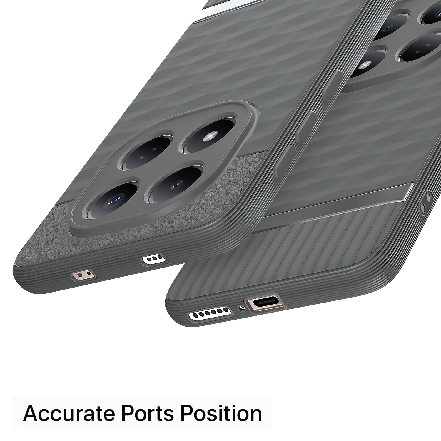 Pikkme Redmi Note 15 Pro 5G grey mobile cover – photo 4