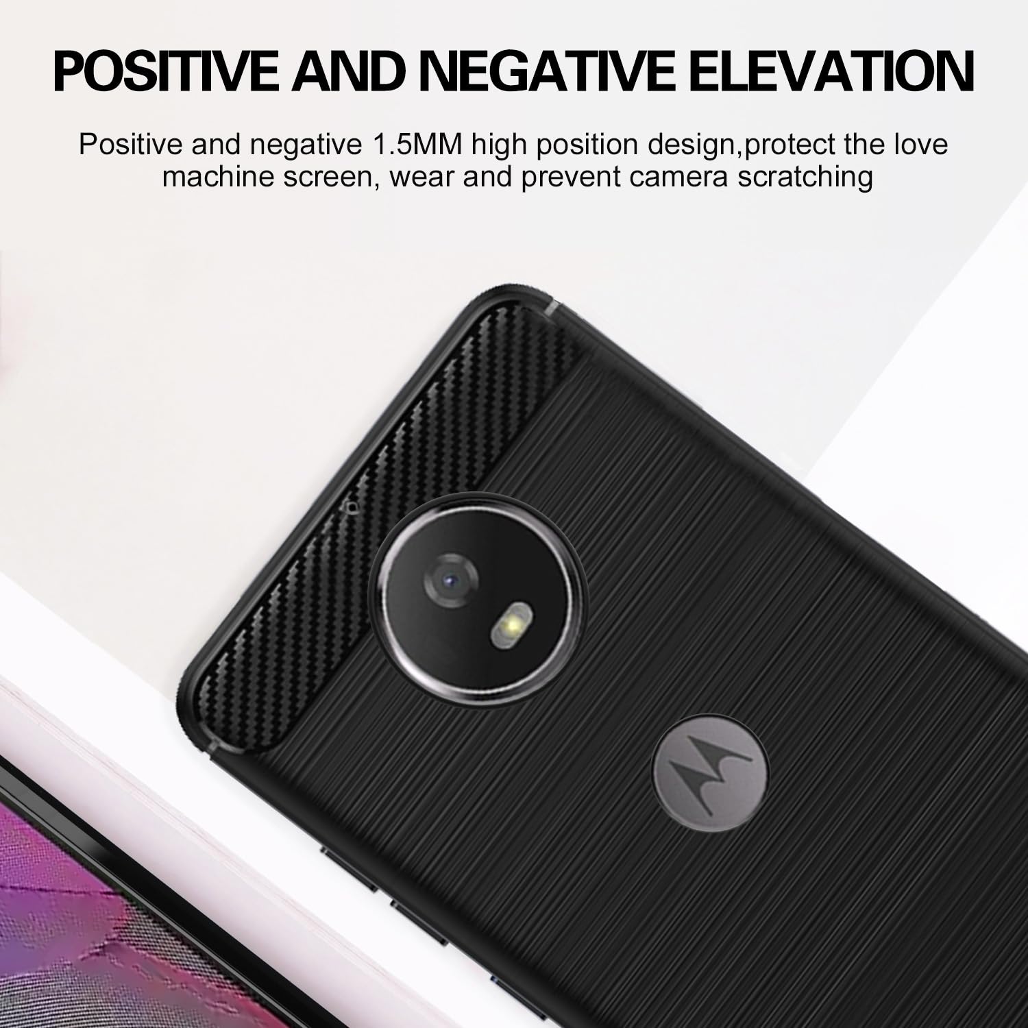 Pikkme black Hybrid mobile cover for Moto G5s Plus – photo 6
