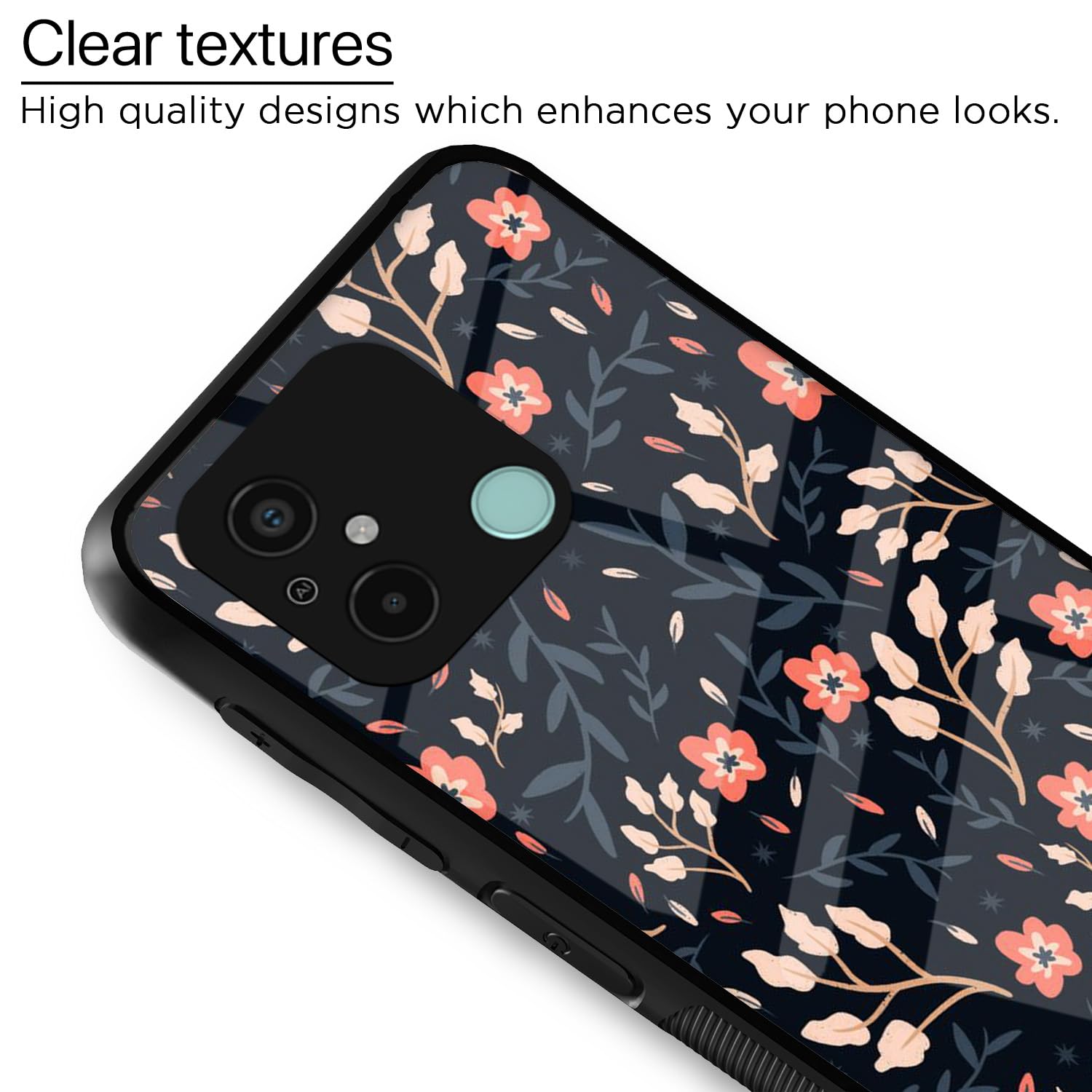 Flower Mobile cover for Redmi 12C/Poco C55 – Pikkme – photo 4