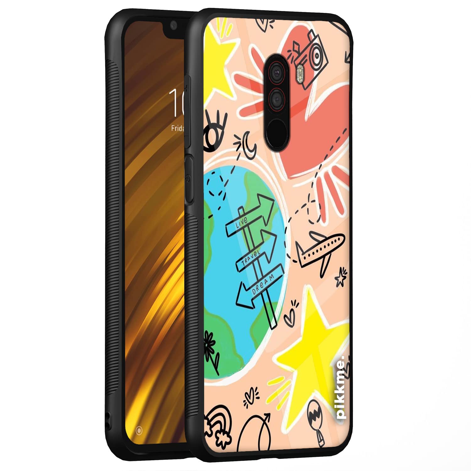 Pikkme Hybrid phone cover for Poco F1