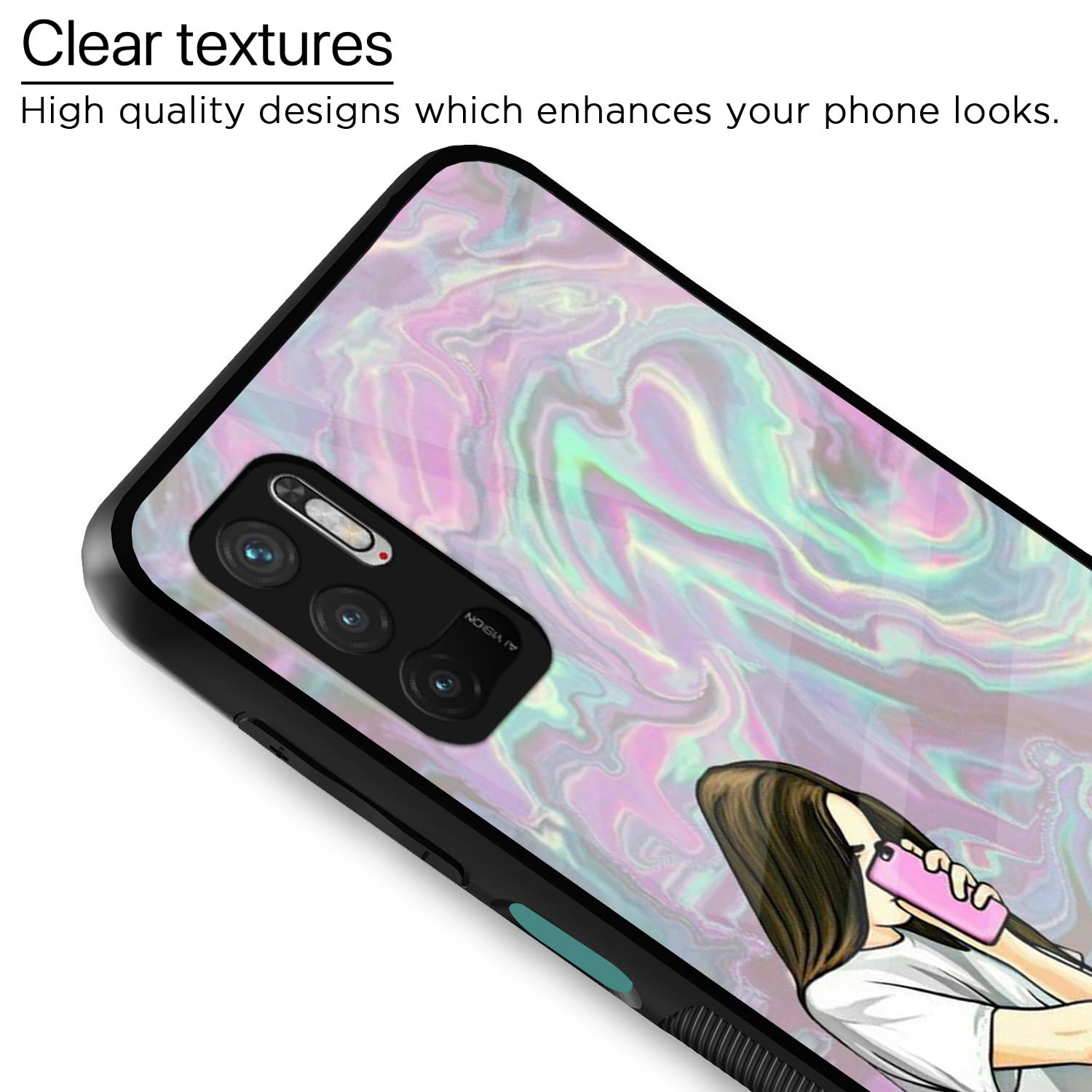 Pikkme Redmi Note 10T/Poco M3 Pro 5G mobile cover – photo 4