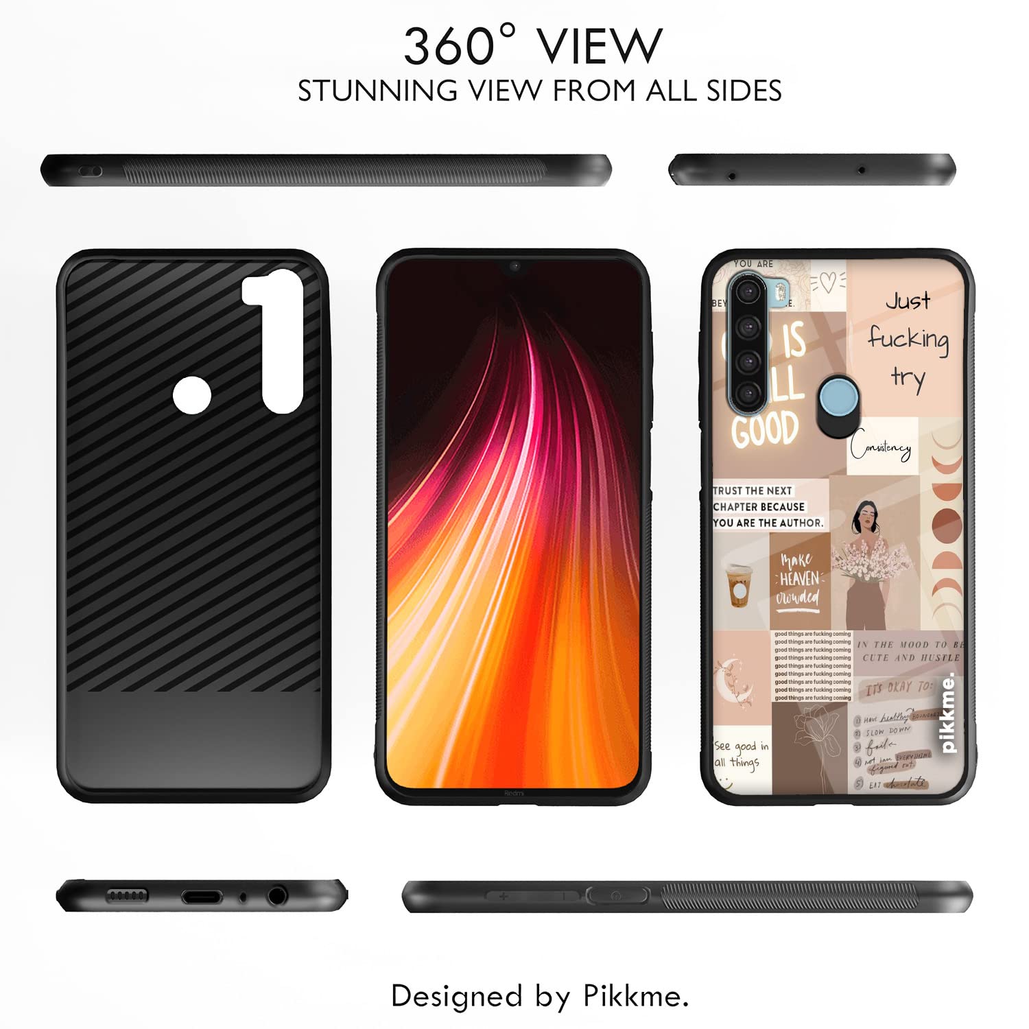 Pikkme Hybrid back cover for Redmi Note 8 – photo 2