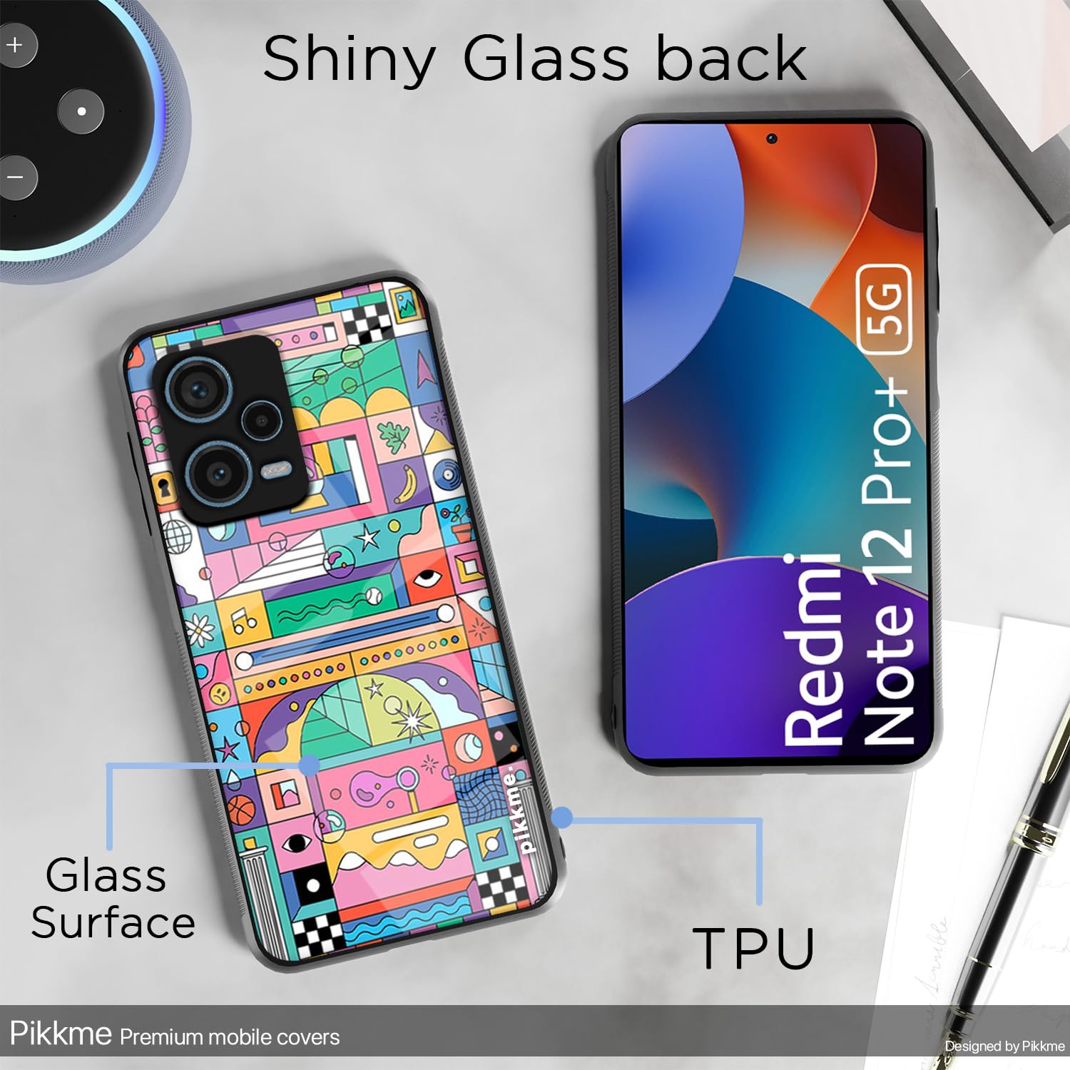 Redmi Note 12 Pro Plus 5G Hybrid mobile cover by Pikkme – photo 3