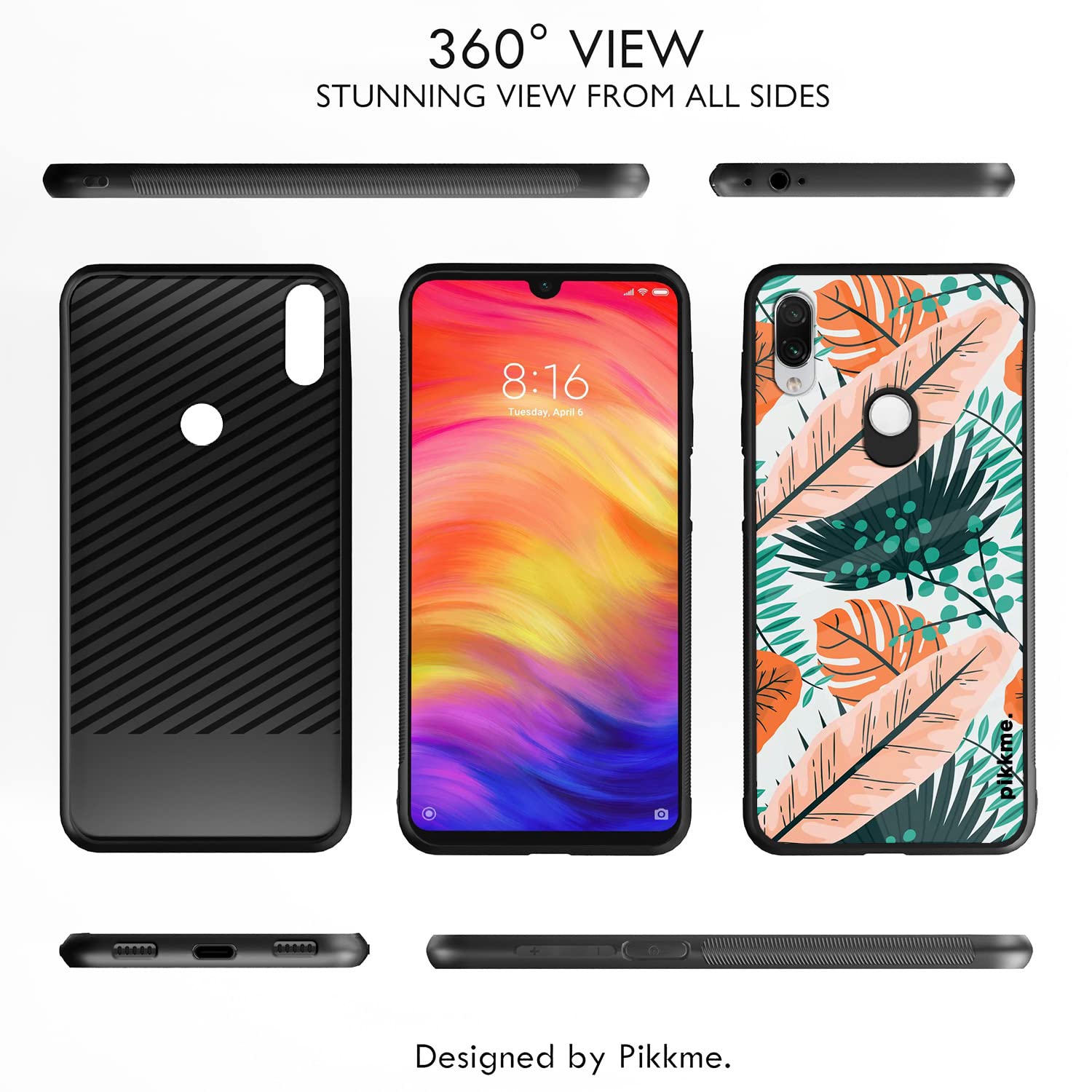 Flower Phone cover for Redmi Note 7/Note 7 Pro/Note 7s – Pikkme – photo 2
