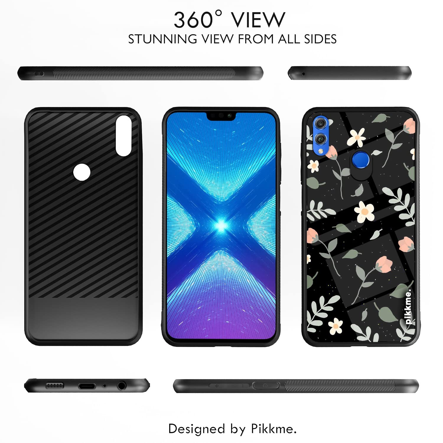 Flower Back cover for Honor 8X – Pikkme – photo 2