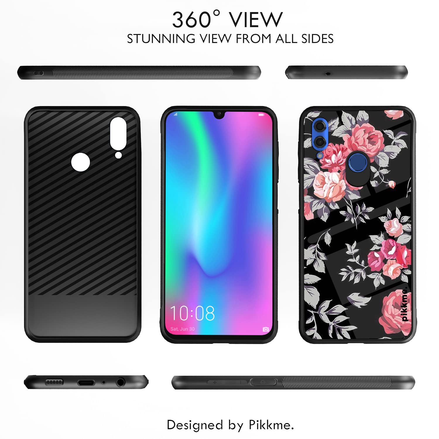 Flower Back cover for Honor 10 Lite – Pikkme – photo 2