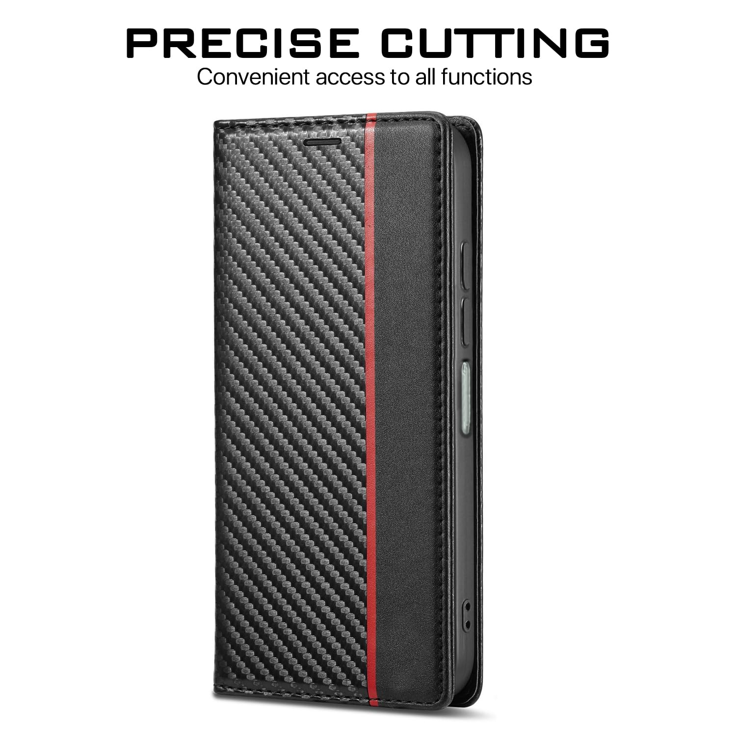 Black Wallet flip cover for Samsung M13 4G – Pikkme – photo 3