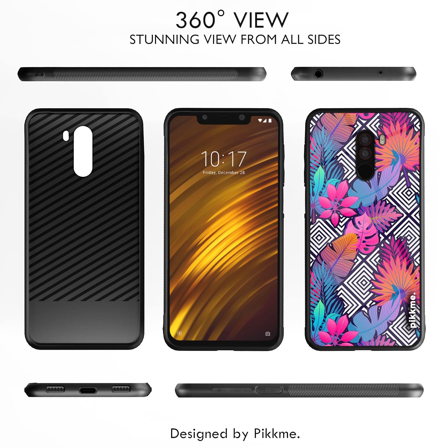 Pikkme Poco F1 Flower mobile cover – photo 2