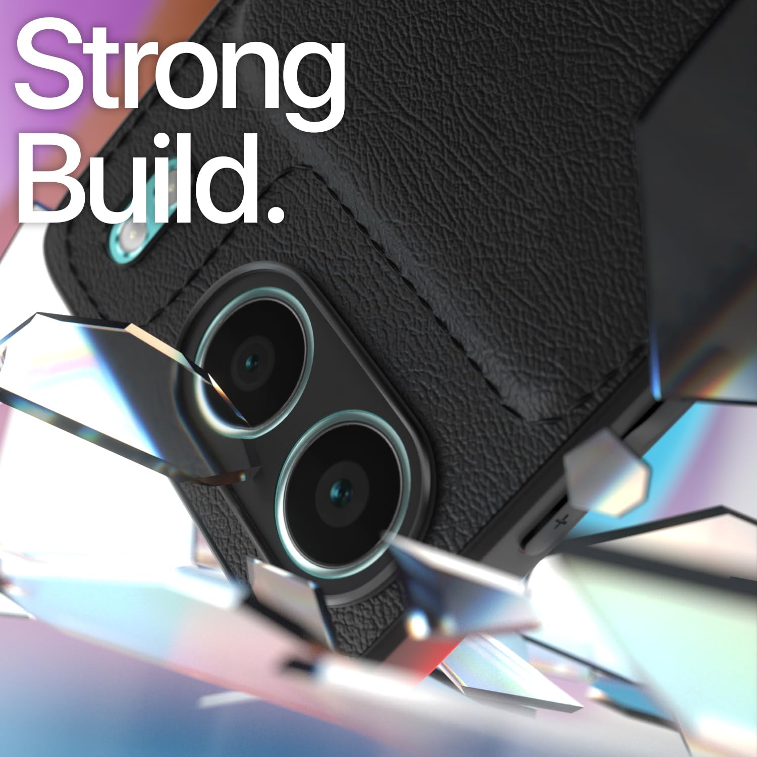 Pikkme OnePlus Nord 4 5G Leatherback Back Case | Black