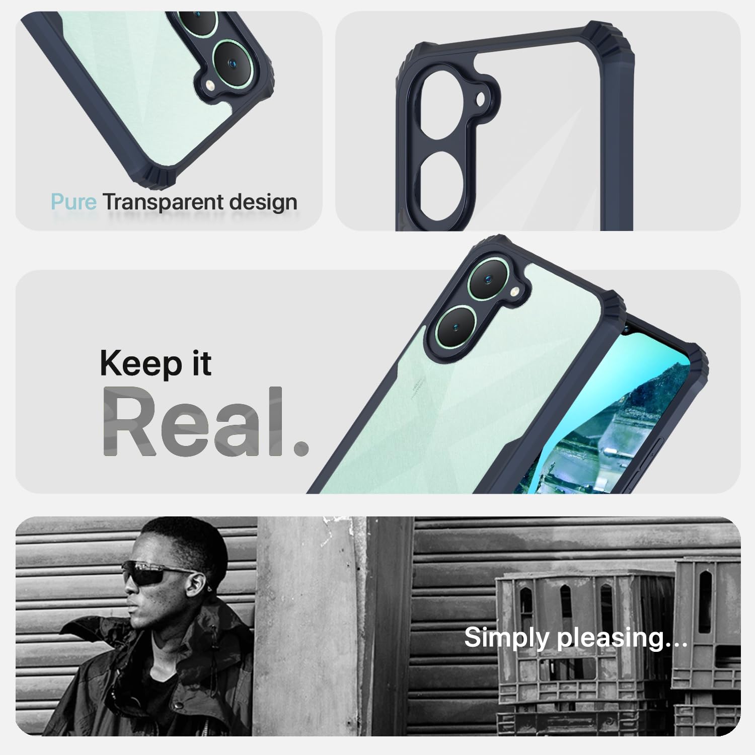 Pikkme blue phone cover for Vivo Y18 Ultra – photo 4