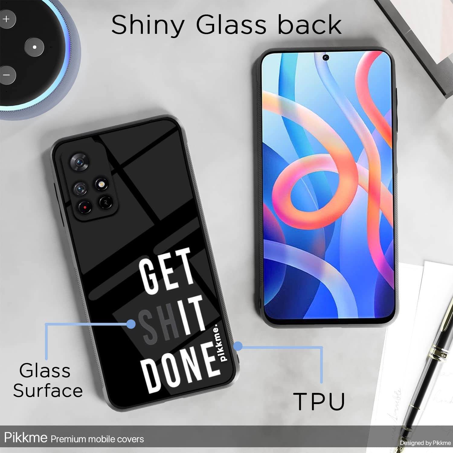 Pikkme Redmi Note 11T/Poco M4 Pro 5G Hybrid phone cover – photo 3
