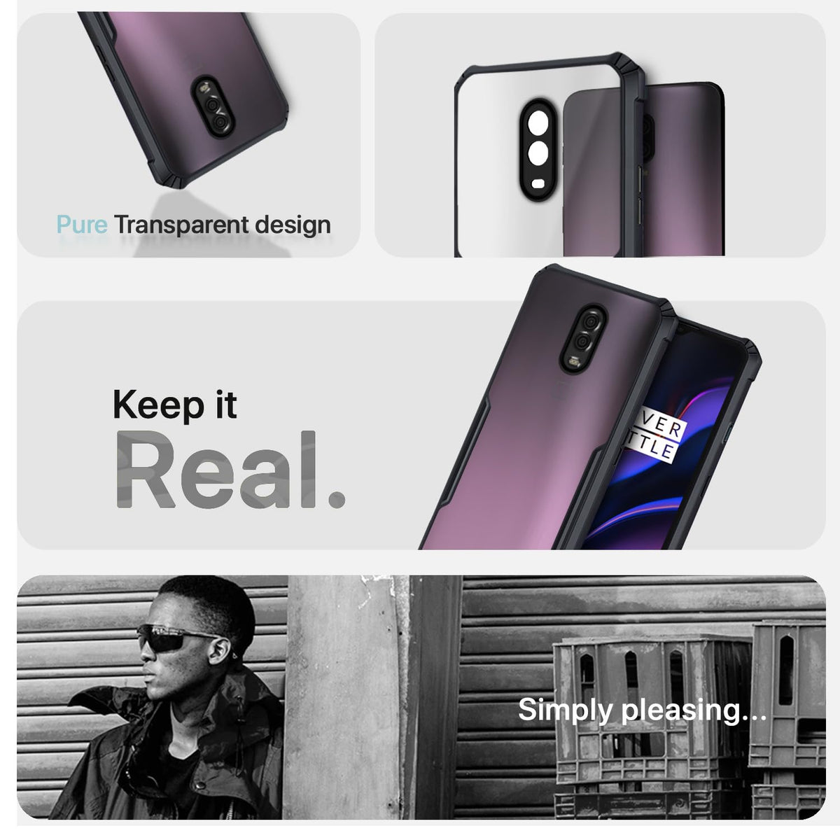 Pikkme black Eagle phone cover for OnePlus 6T/7 – photo 4