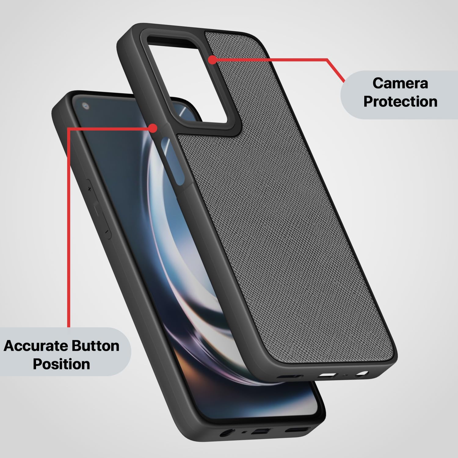 Pikkme OnePlus Nord CE 2 Lite 5G grey mobile cover – photo 3