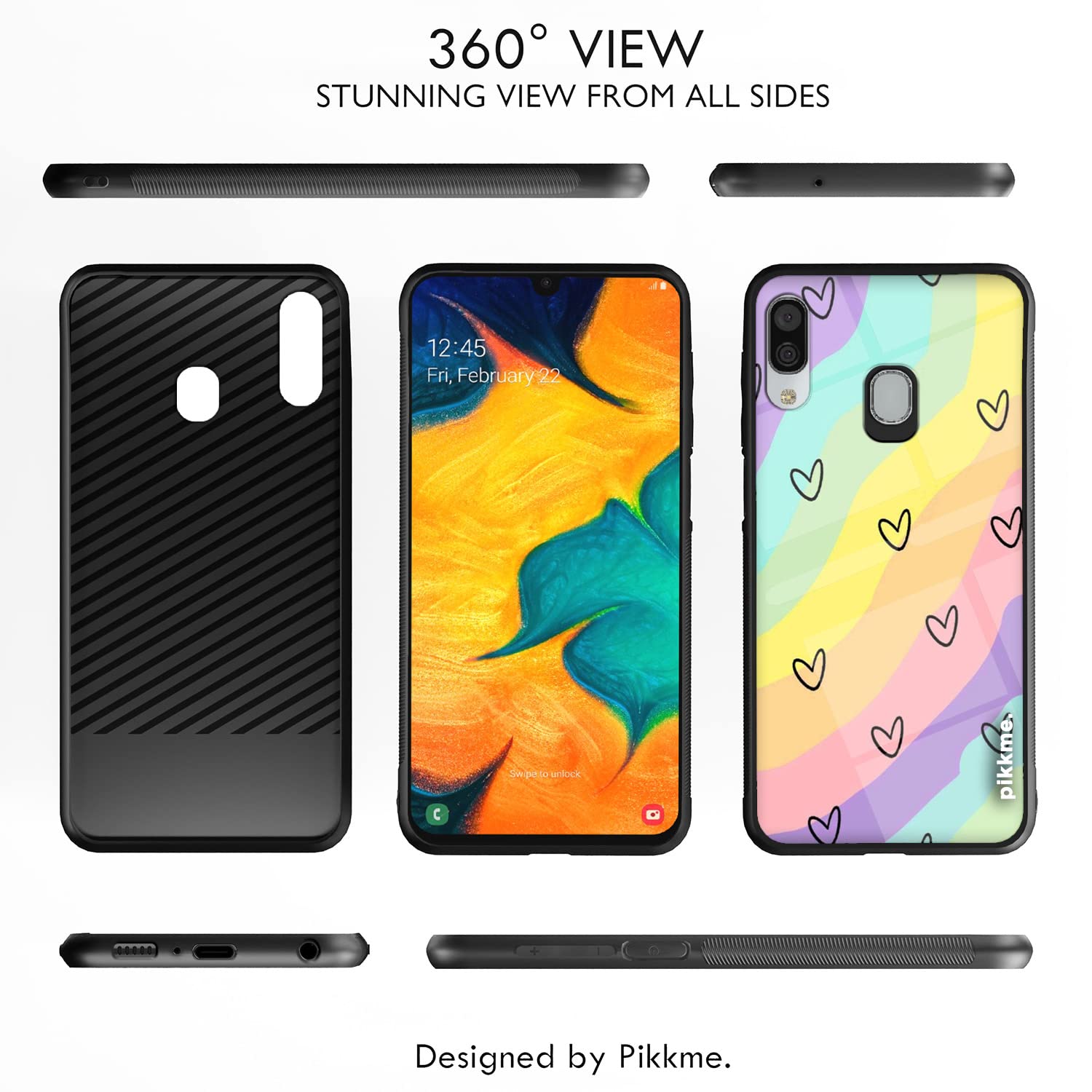 Pikkme Samsung A20/A30/M10s Hybrid back cover – photo 2
