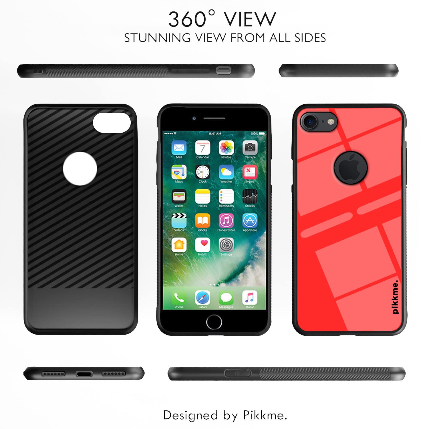 iPhone 7/8 Hybrid mobile cover by Pikkme – photo 2