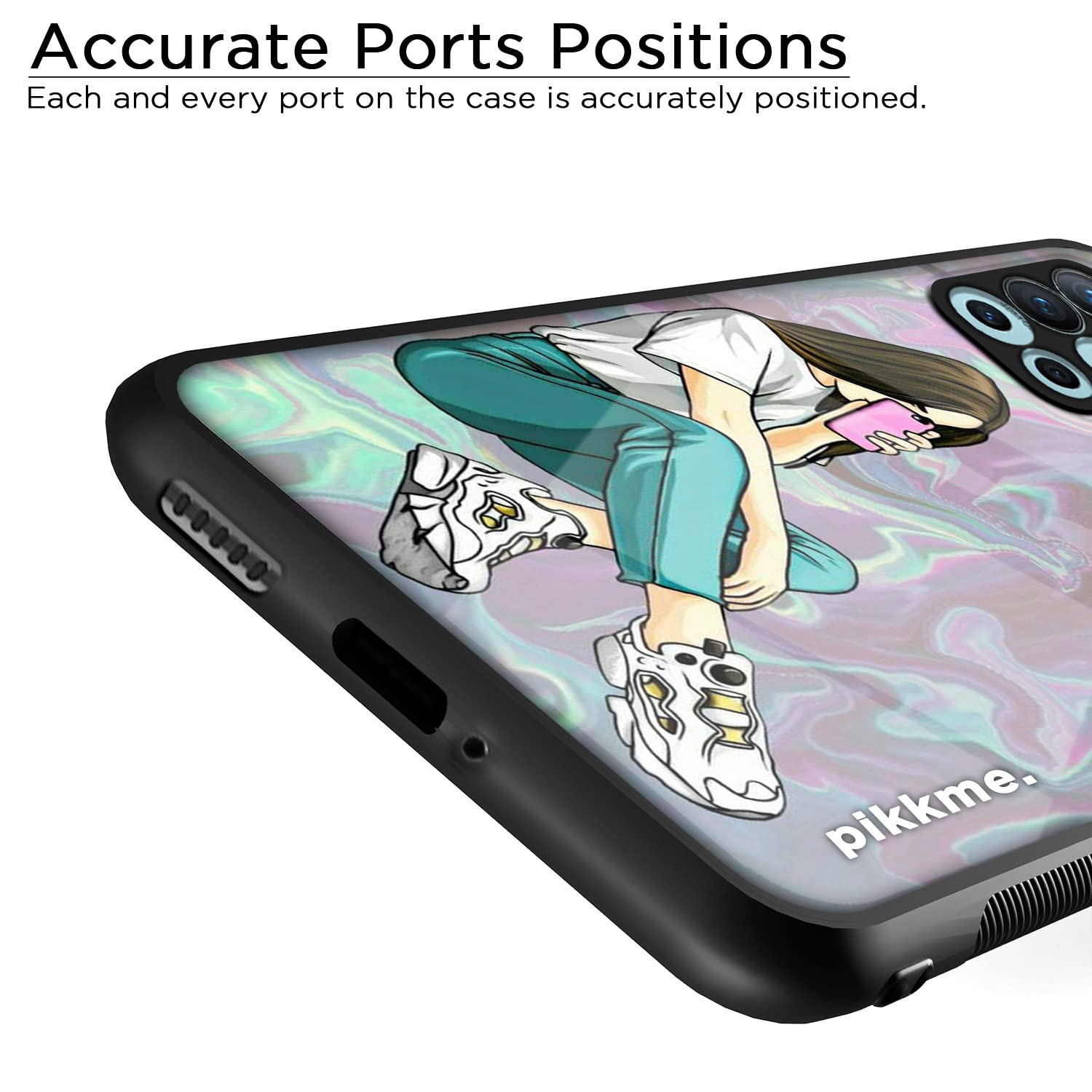 Pikkme OnePlus 8T Hybrid mobile back cover – photo 6