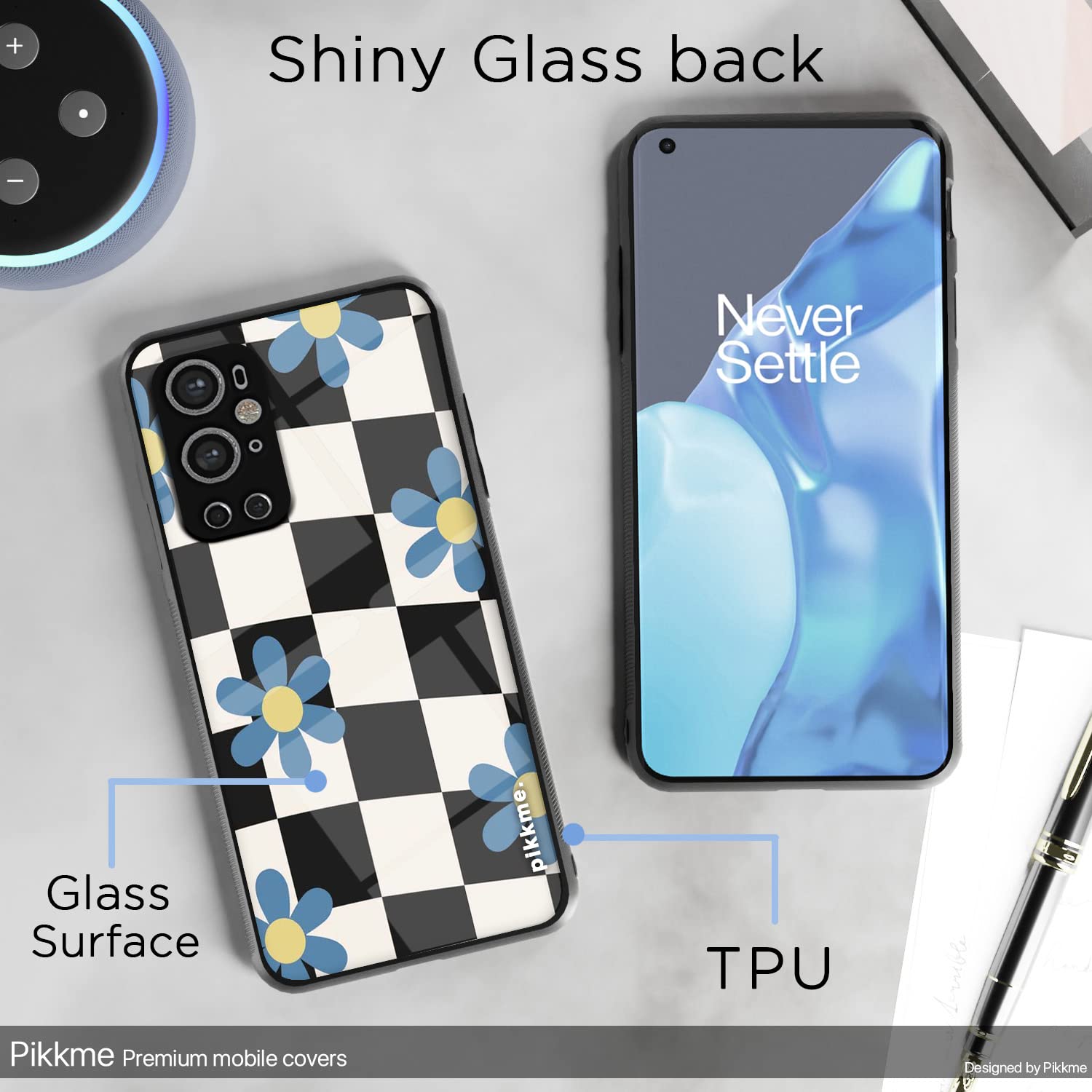 Pikkme Flower back cover for OnePlus 9 Pro – photo 3