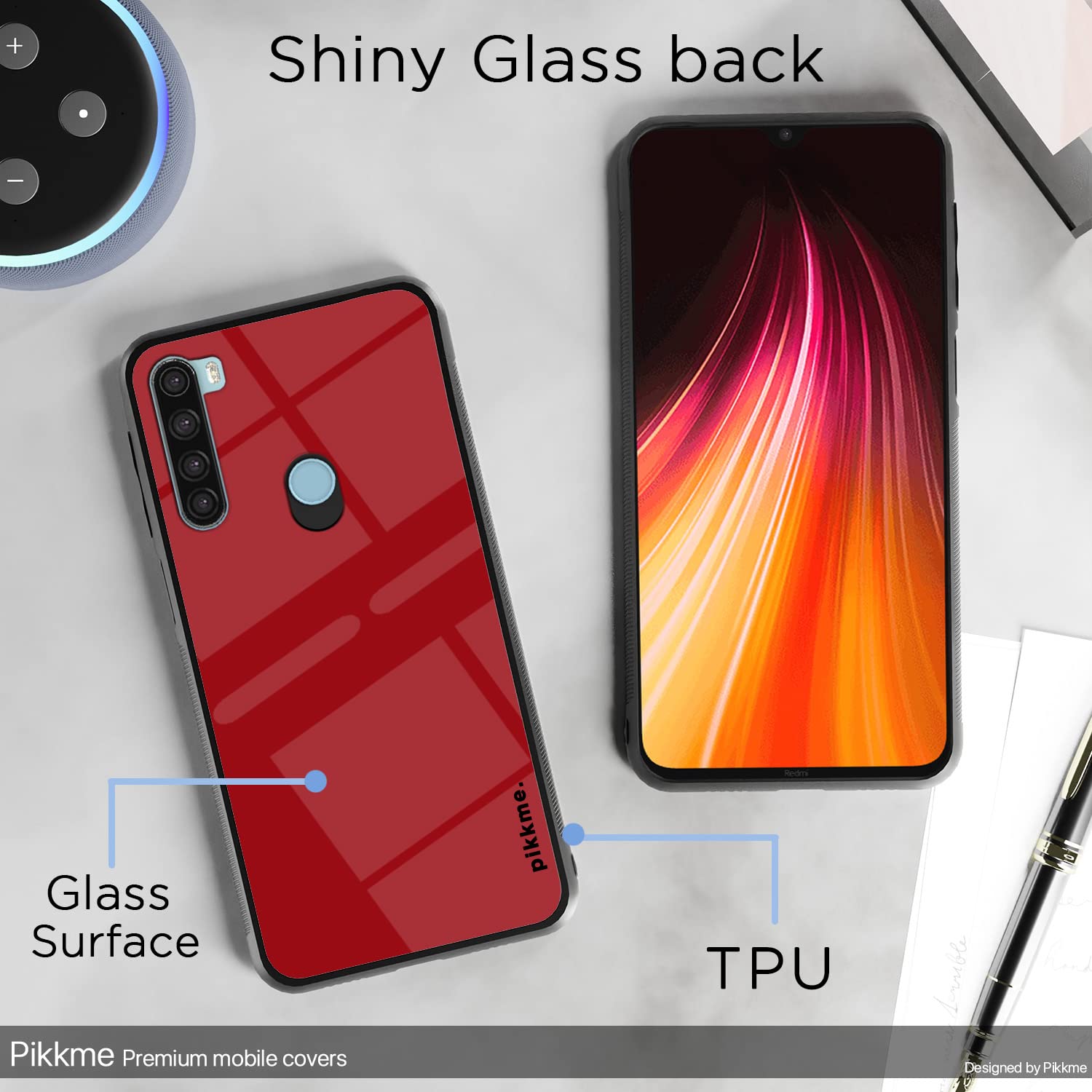 Redmi Note 8 Hybrid mobile back cover by Pikkme – photo 3