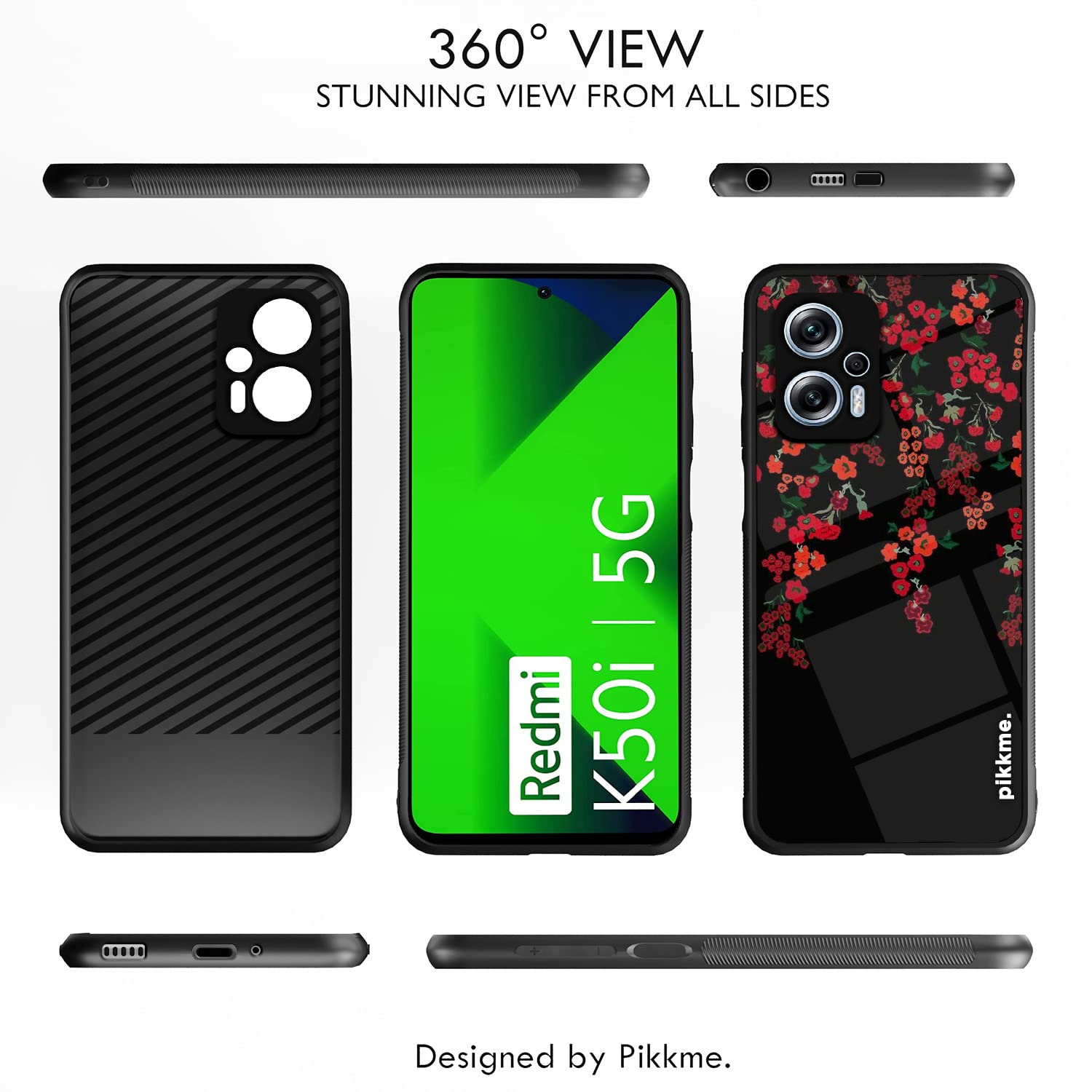 Flower Phone cover for Redmi K50i 5G – Pikkme – photo 2