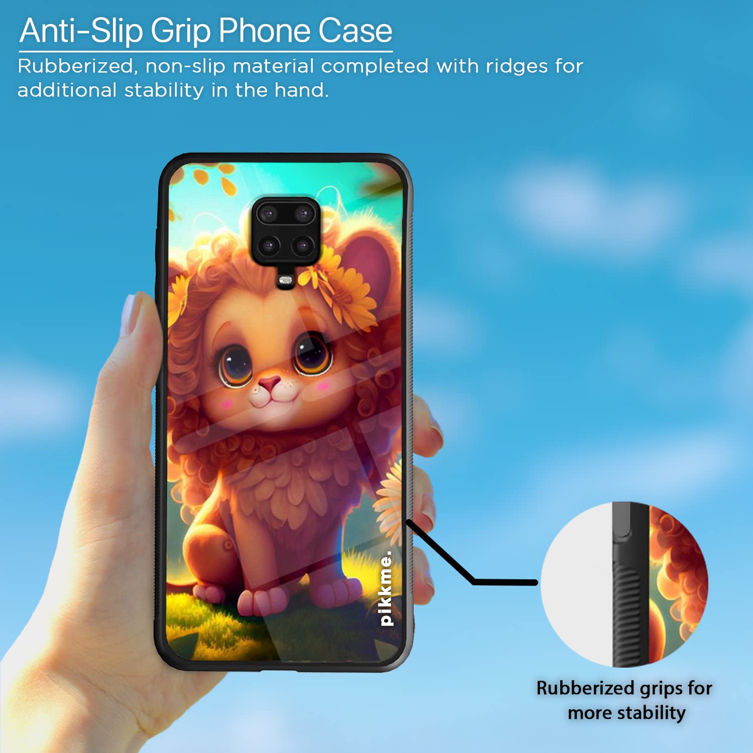 Redmi Note 9 Pro/Note 9 Pro Max/Note 10 Lite Hybrid mobile back cover by Pikkme – photo 5