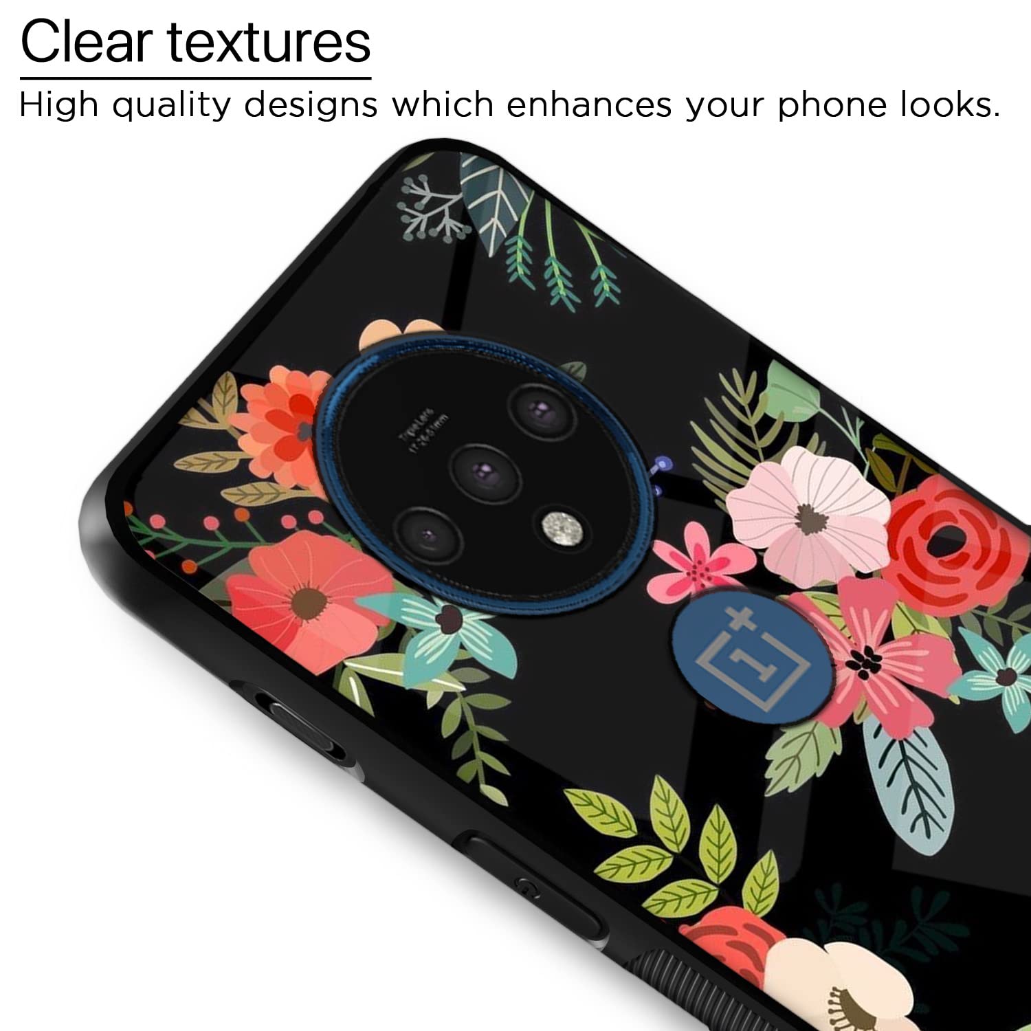 Pikkme Flower mobile cover for OnePlus 7T – photo 4