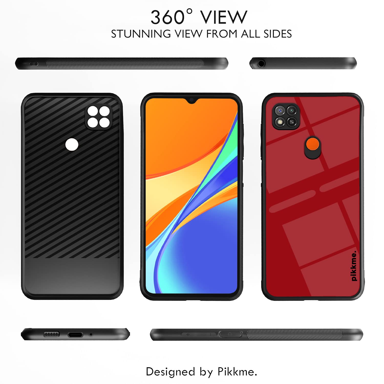 Redmi 10A/9, Poco C31 Hybrid mobile cover by Pikkme – photo 2