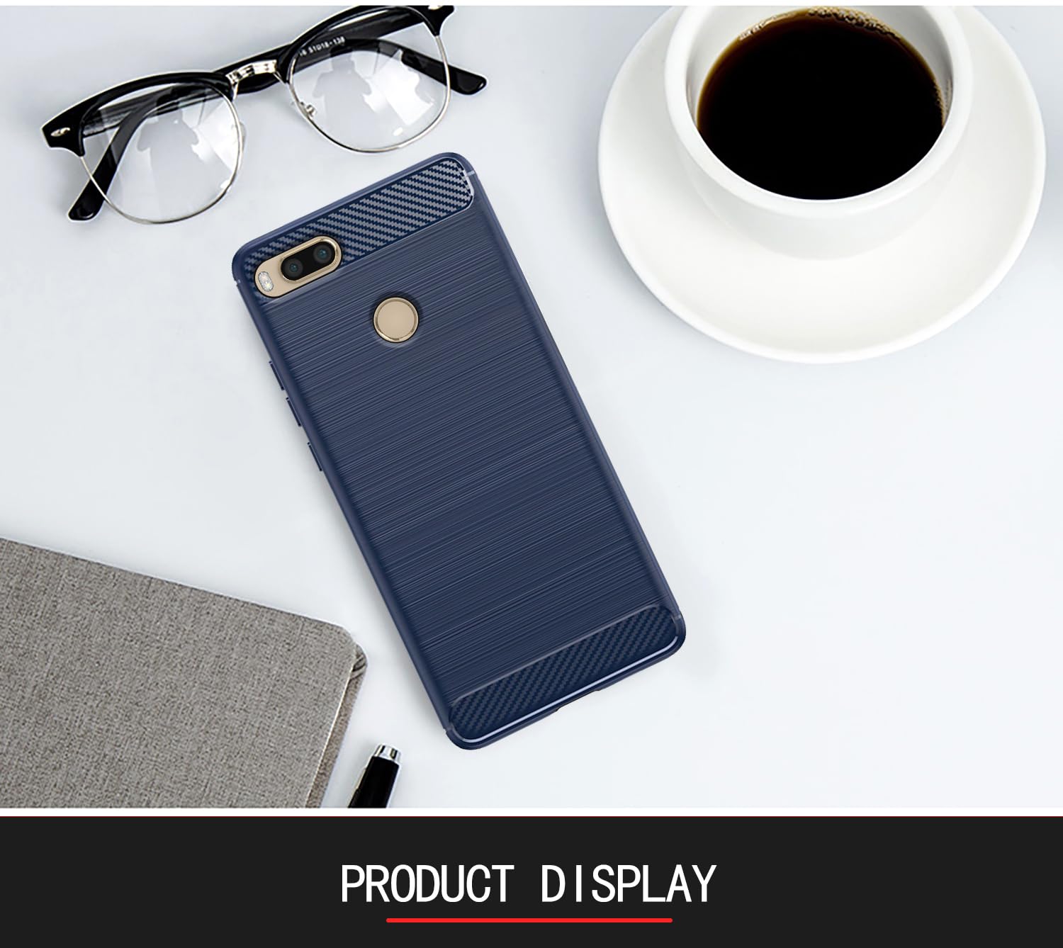 Pikkme blue back cover for Mi A1 – photo 2