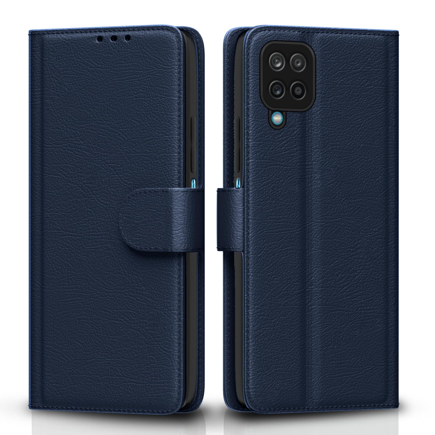 Blue Wallet flip cover for Samsung M42 – Pikkme