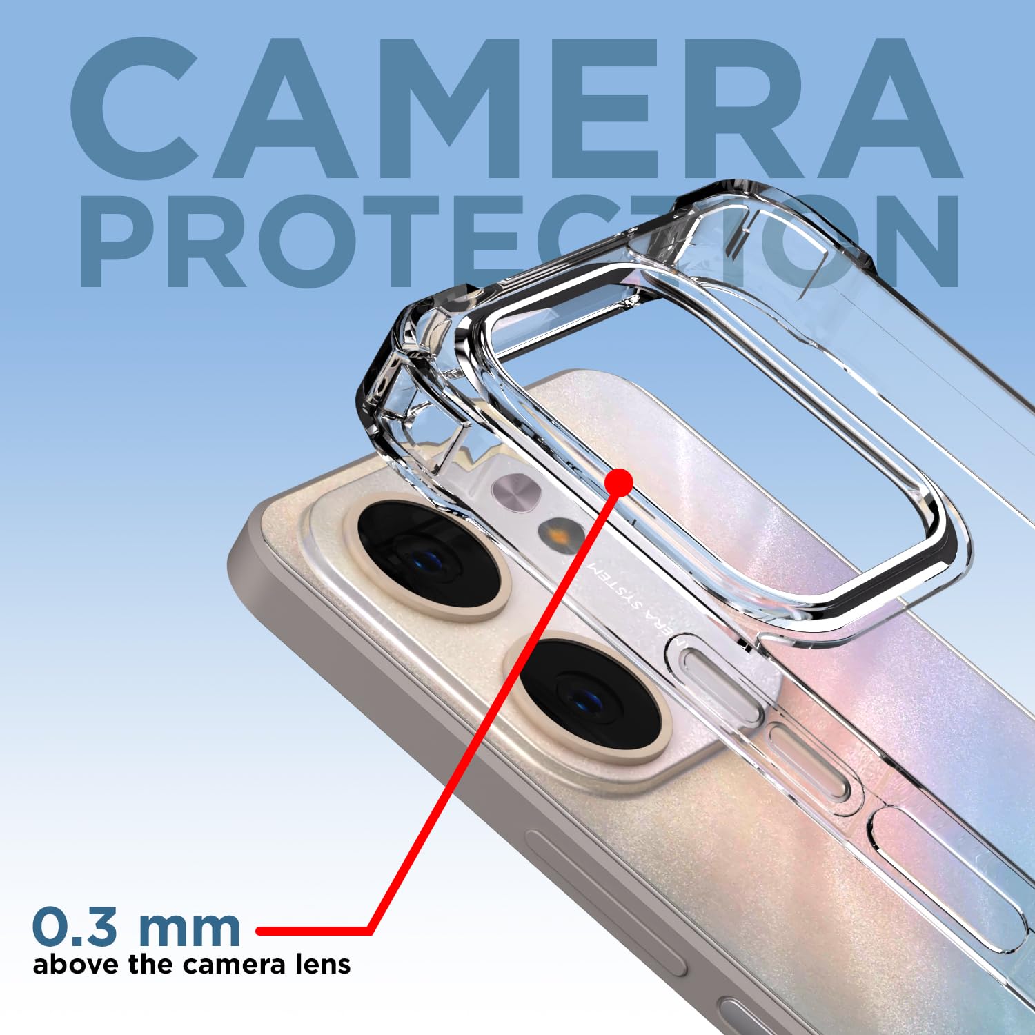 Pikkme Oppo A5x PC + TPU Crystal Clear Transparent Back Cover (Transparent)