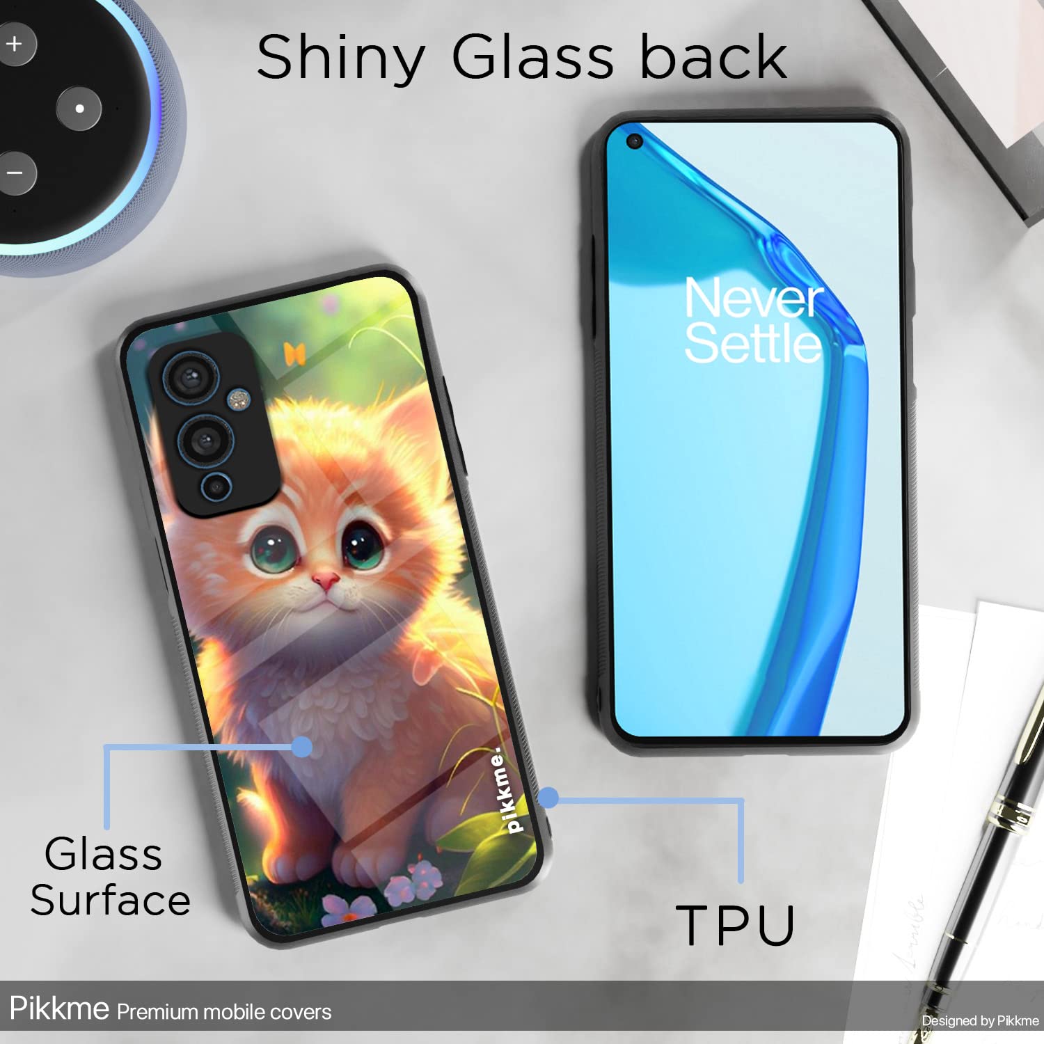 OnePlus 9 Cat mobile back cover by Pikkme – photo 3