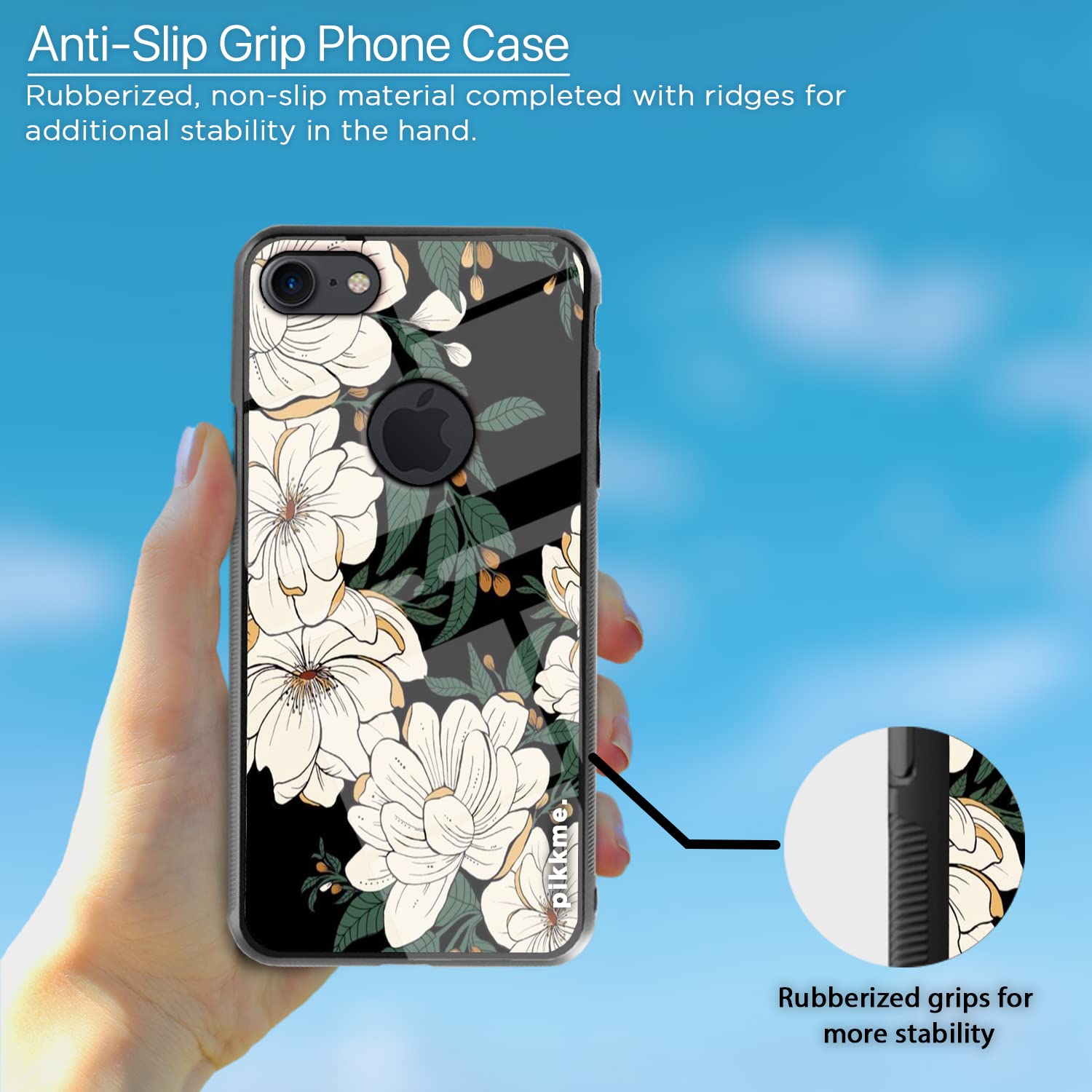 iPhone 7/8 Flower mobile back cover by Pikkme – photo 5