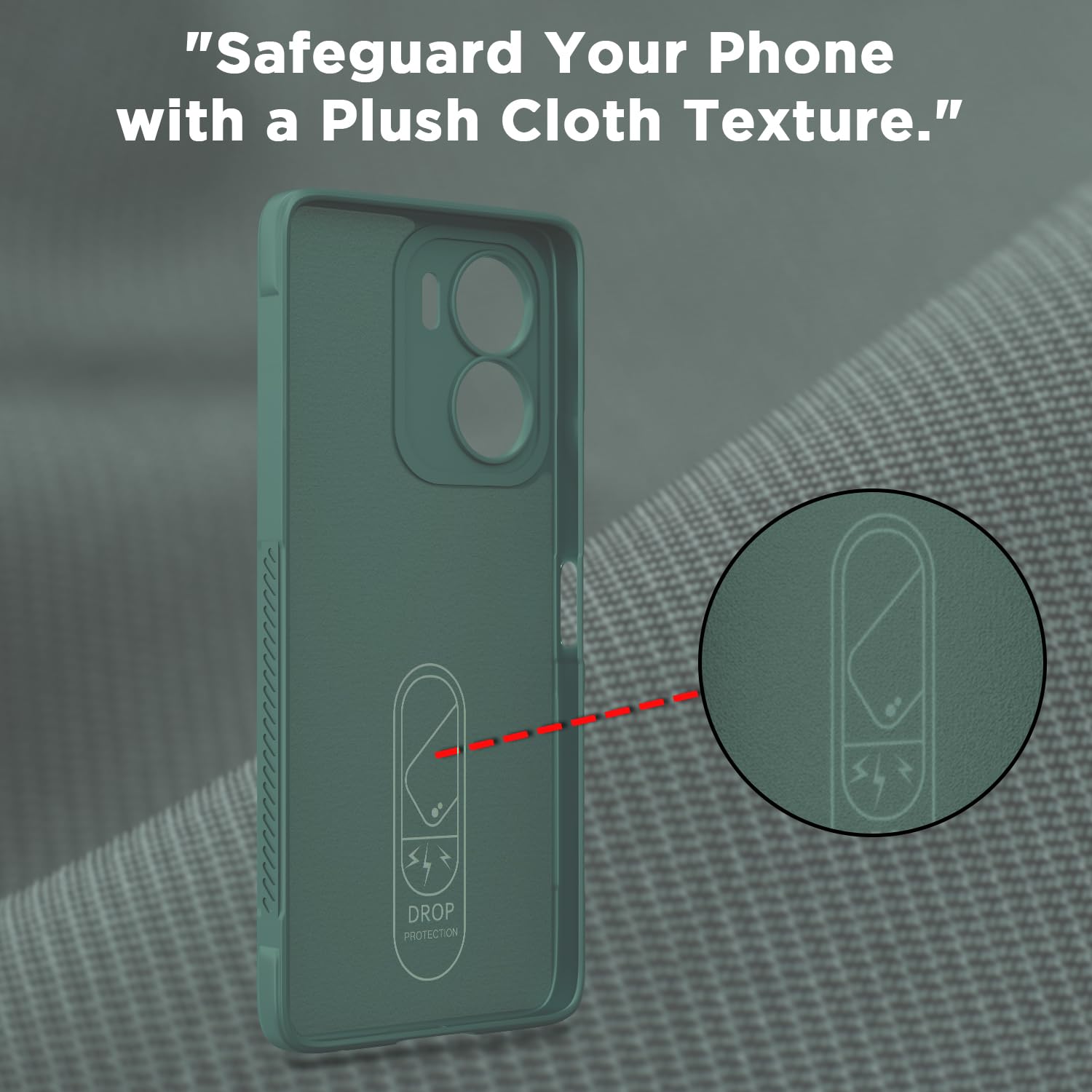 Pikkme Vivo Y16/T2x/Y56 Liquid Silicone green mobile back cover – photo 6