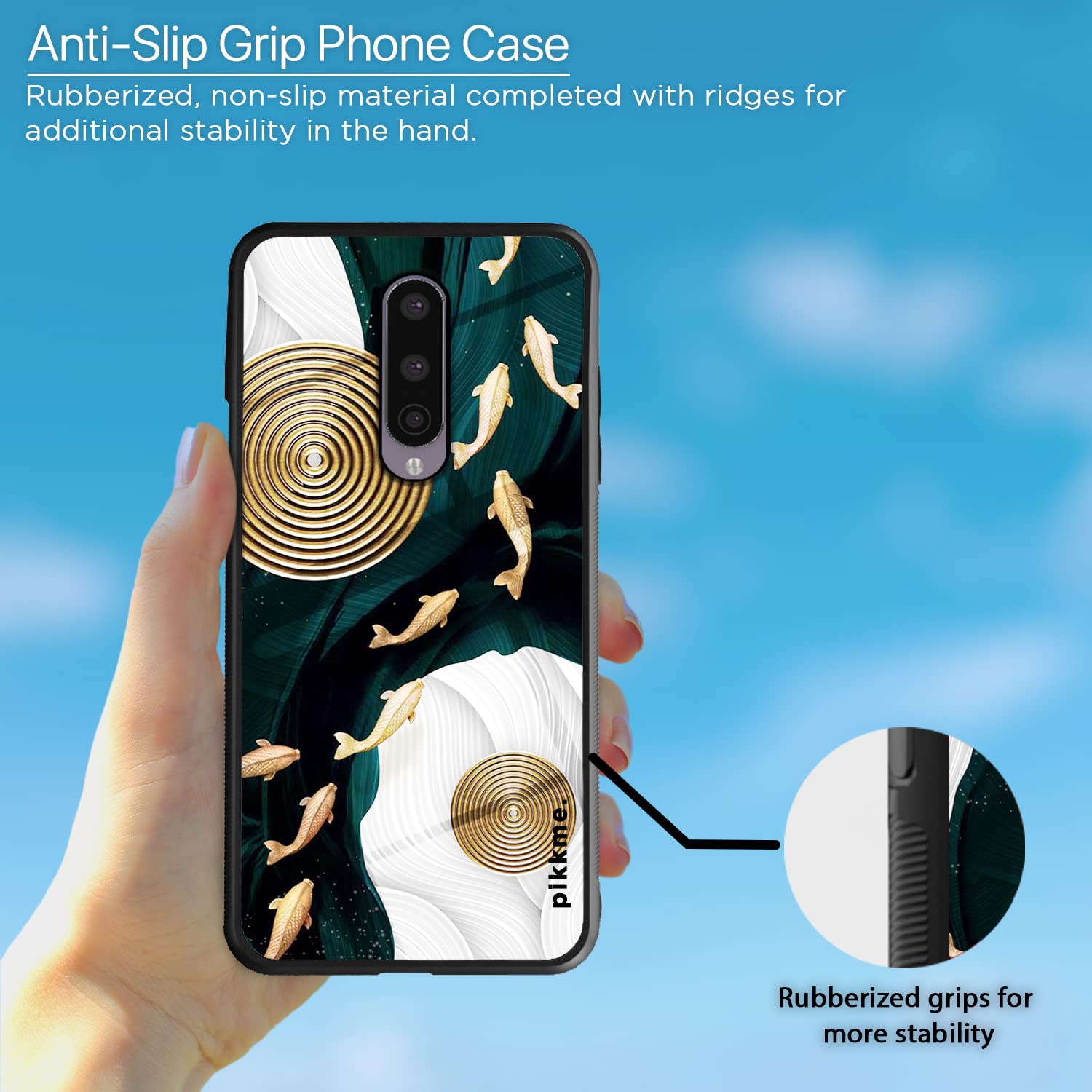 Pikkme Flower mobile cover for OnePlus 8 – photo 5